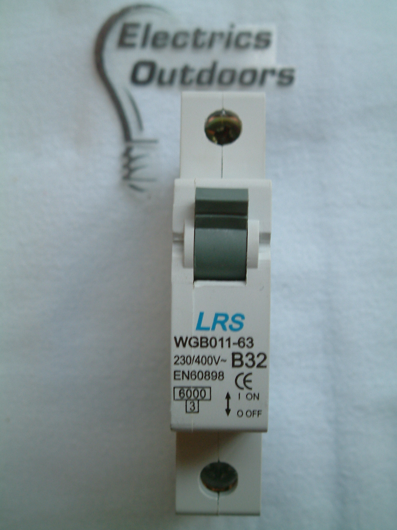 LRS 32 AMP CURVE B 6kA SINGLE POLE MCB CIRCUIT BREAKER 230 WGB011-63 BS EN 60898