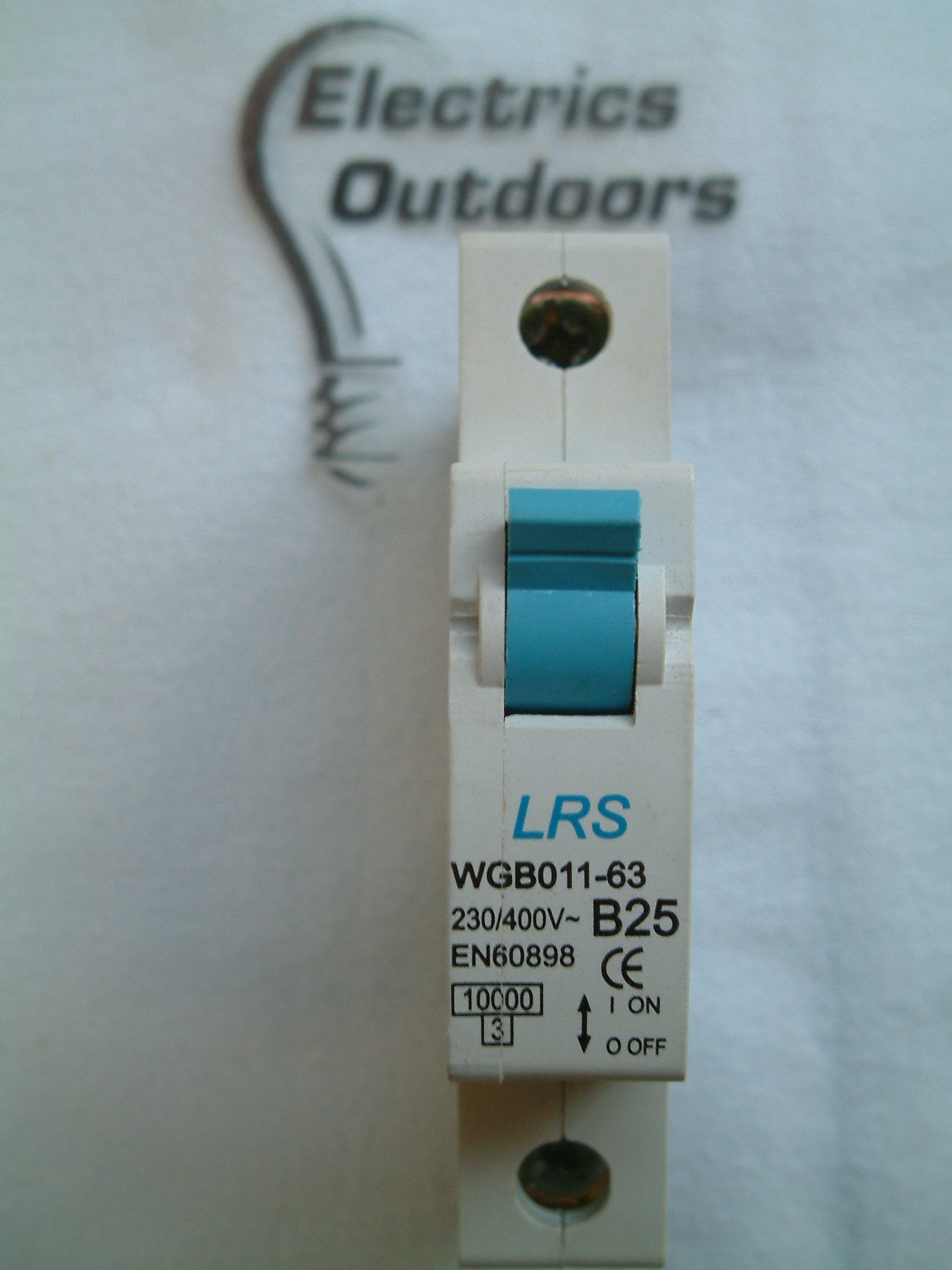 LRS 25 AMP CURVE B 10kA MCB CIRCUIT BREAKER WGB011-63
