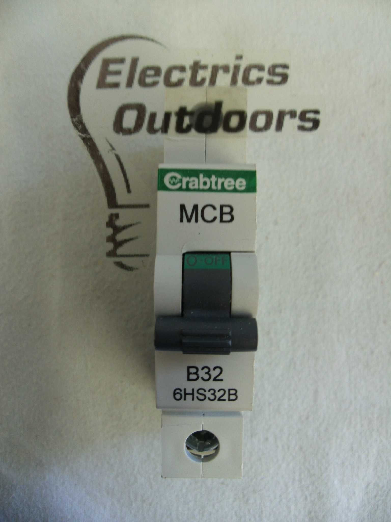 CRABTREE B 32 MCB 10kA CIRCUIT BREAKER LOADSTAR 6HS32B BC
