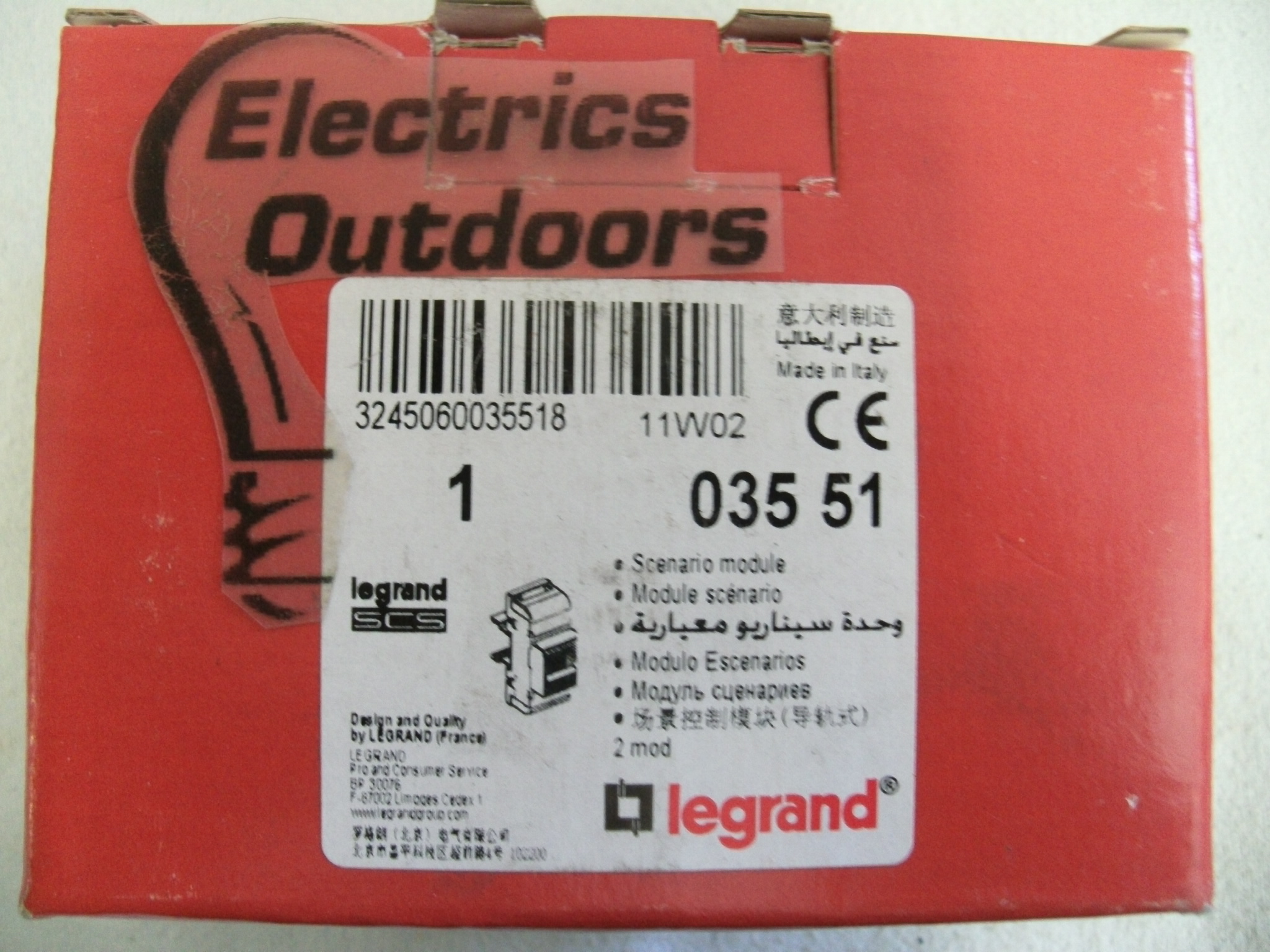 LEGRAND SCENARIO MODULE SCS 035 51