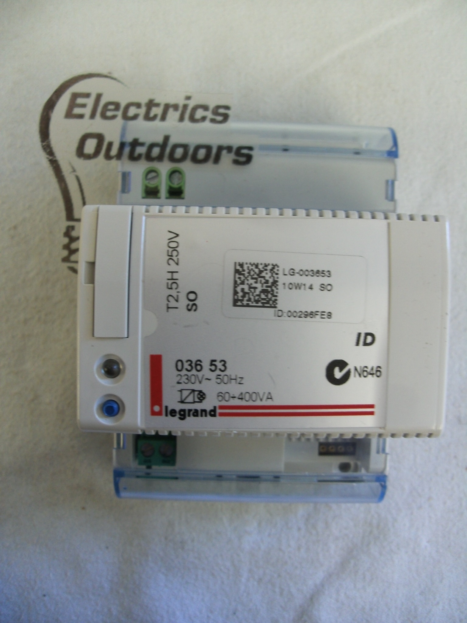 LEGRAND DIMMER MODULAR TRAILING EDGE DIN RAIL 400VA SCS 036 53