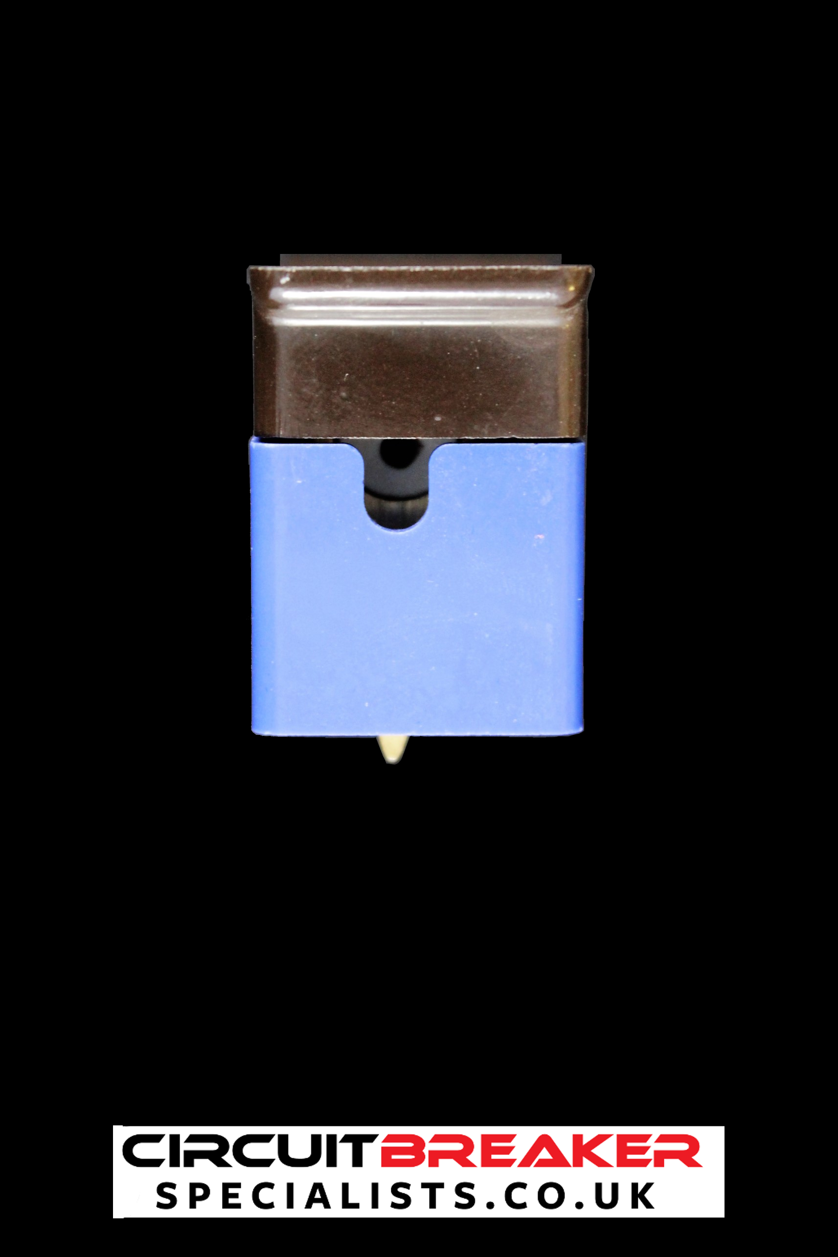 WYLEX REWIREABLE PUSH PLUG IN FUSE WIRE CARRIER 15 AMP BLUE