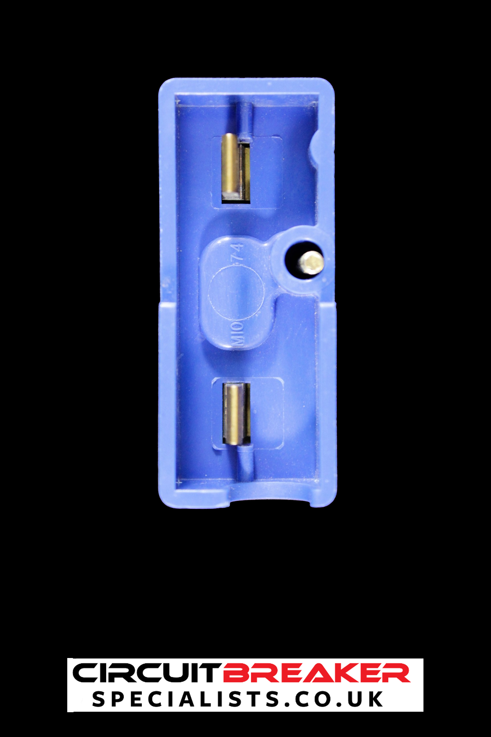 WYLEX REWIREABLE PUSH PLUG IN FUSE WIRE CARRIER 15 AMP BLUE