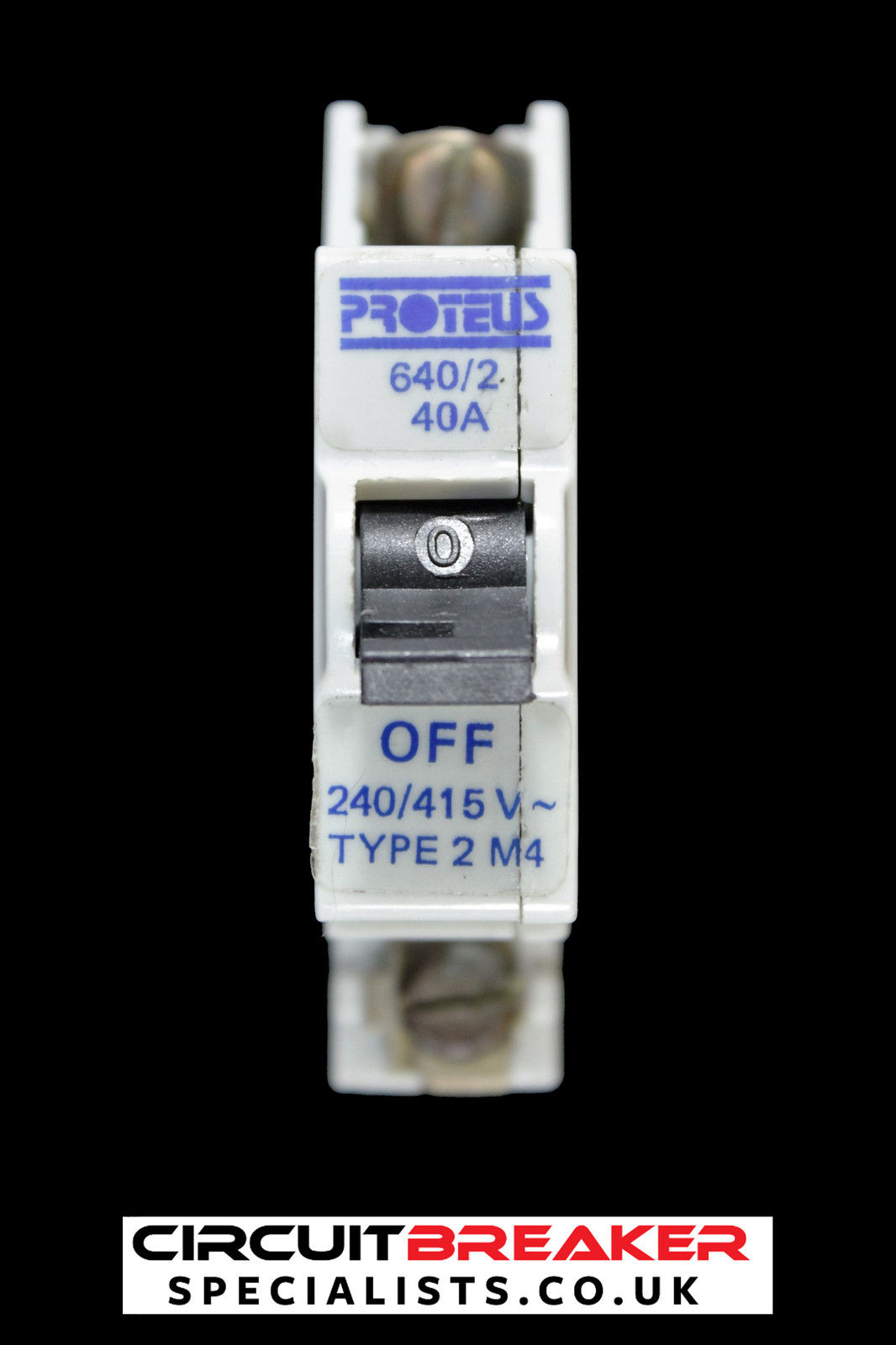 PROTEUS 40 AMP TYPE 2 M4 MCB CIRCUIT BREAKER 640/2