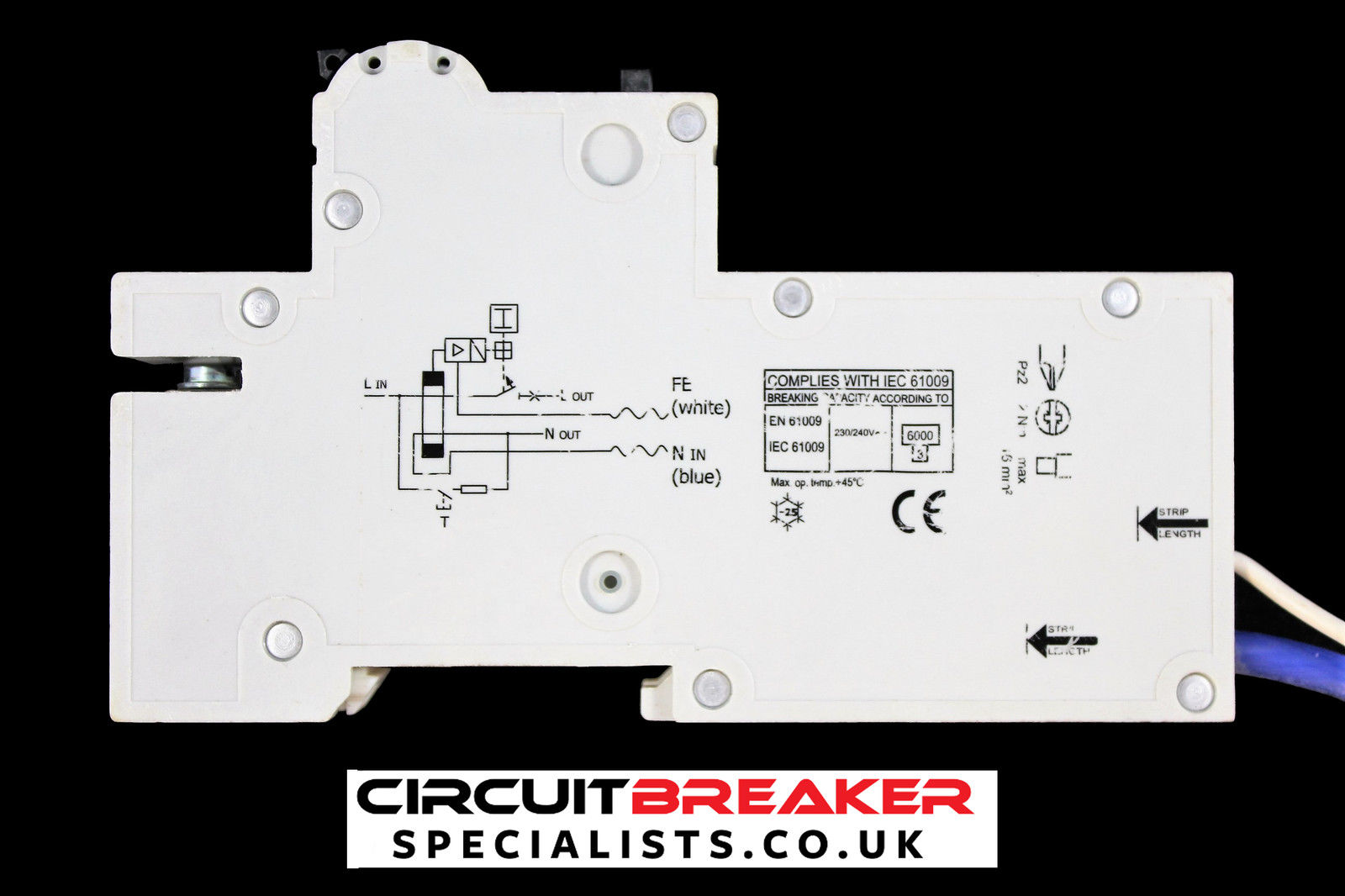 WYLEX 20 AMP CURVE C 6kA 30mA RCBO TYPE A NHXSBS1C20
