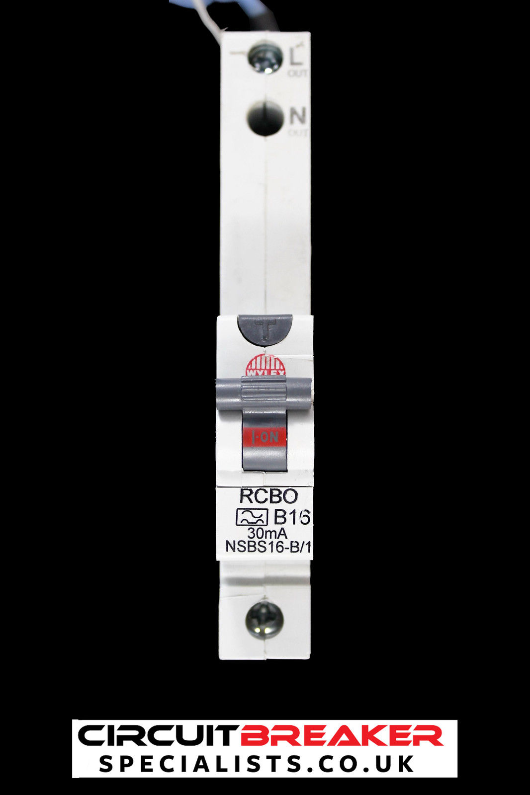 WYLEX 16 AMP CURVE B 10kA 30mA RCBO TYPE A NSBS16-B/1