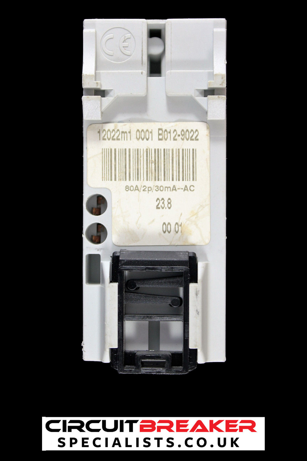 SECTOR 80 AMP 30mA DOUBLE POLE RCD TYPE AC SRA80/2D 666088