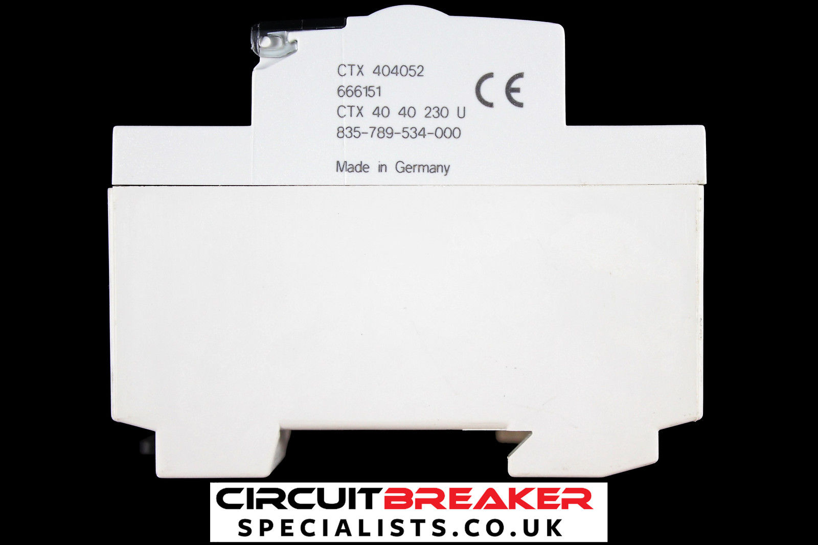 GENERAL ELECTRIC 40 AMP FOUR POLE NO CONTACTOR 230V AC DC COIL 666151