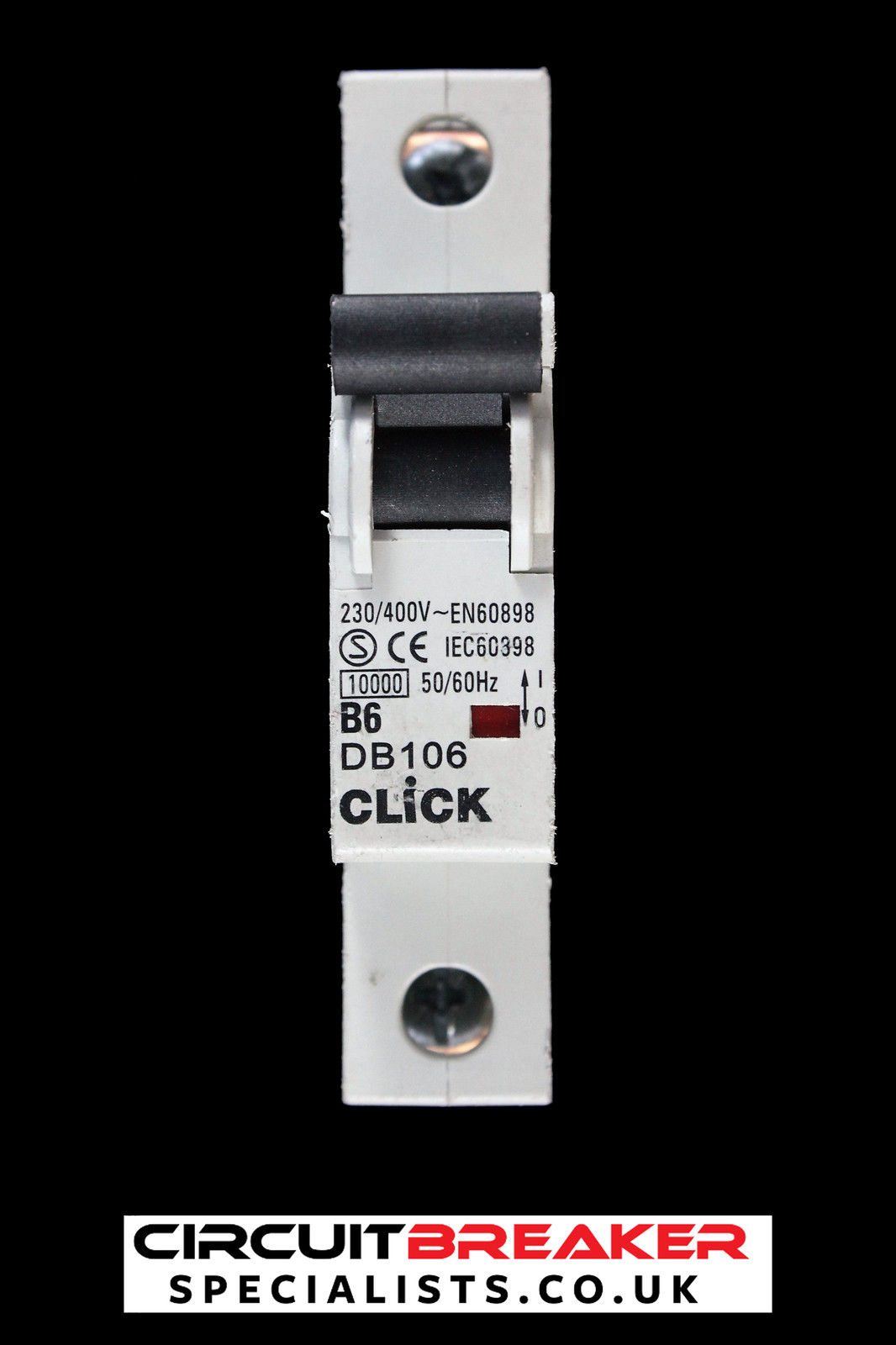 CLICK 6 AMP CURVE B 10kA MCB CIRCUIT BREAKER DB106