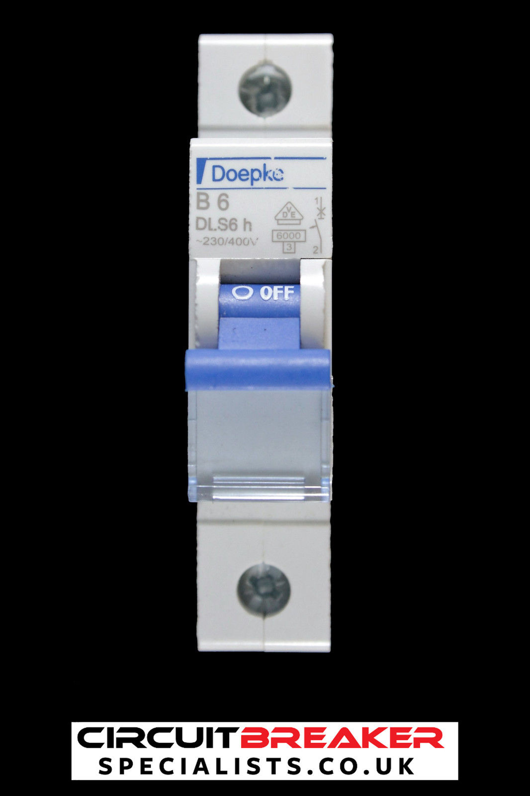 DOEPKE 6 AMP CURVE B 6kA MCB CIRCUIT BREAKER DLS6h
