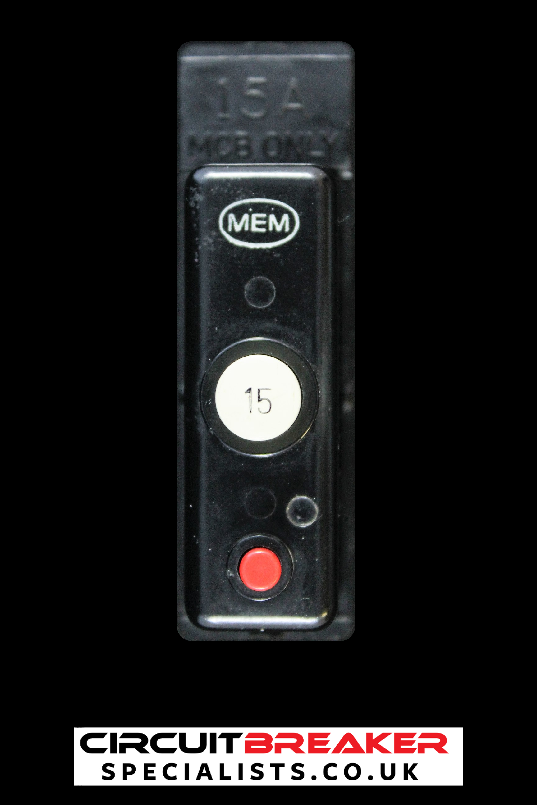 MEM 15 AMP M1.5 MCB CIRCUIT BREAKER PUSH PLUG IN