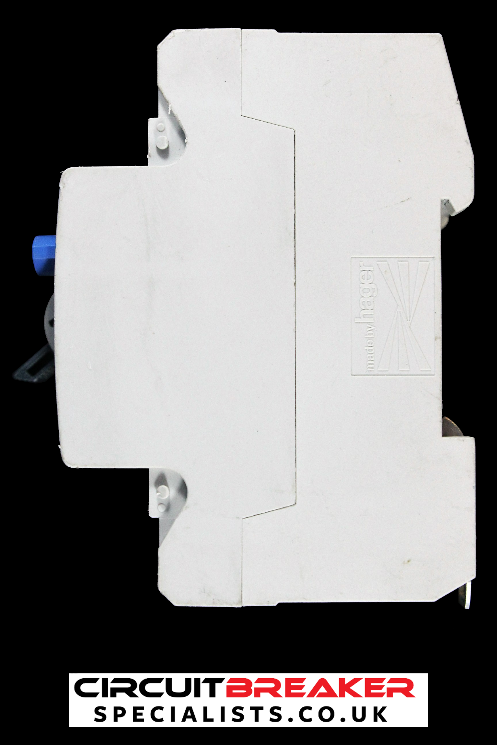 HAGER 80 AMP 100mA DOUBLE POLE RCCB RCD TYPE AC CE280U 165174