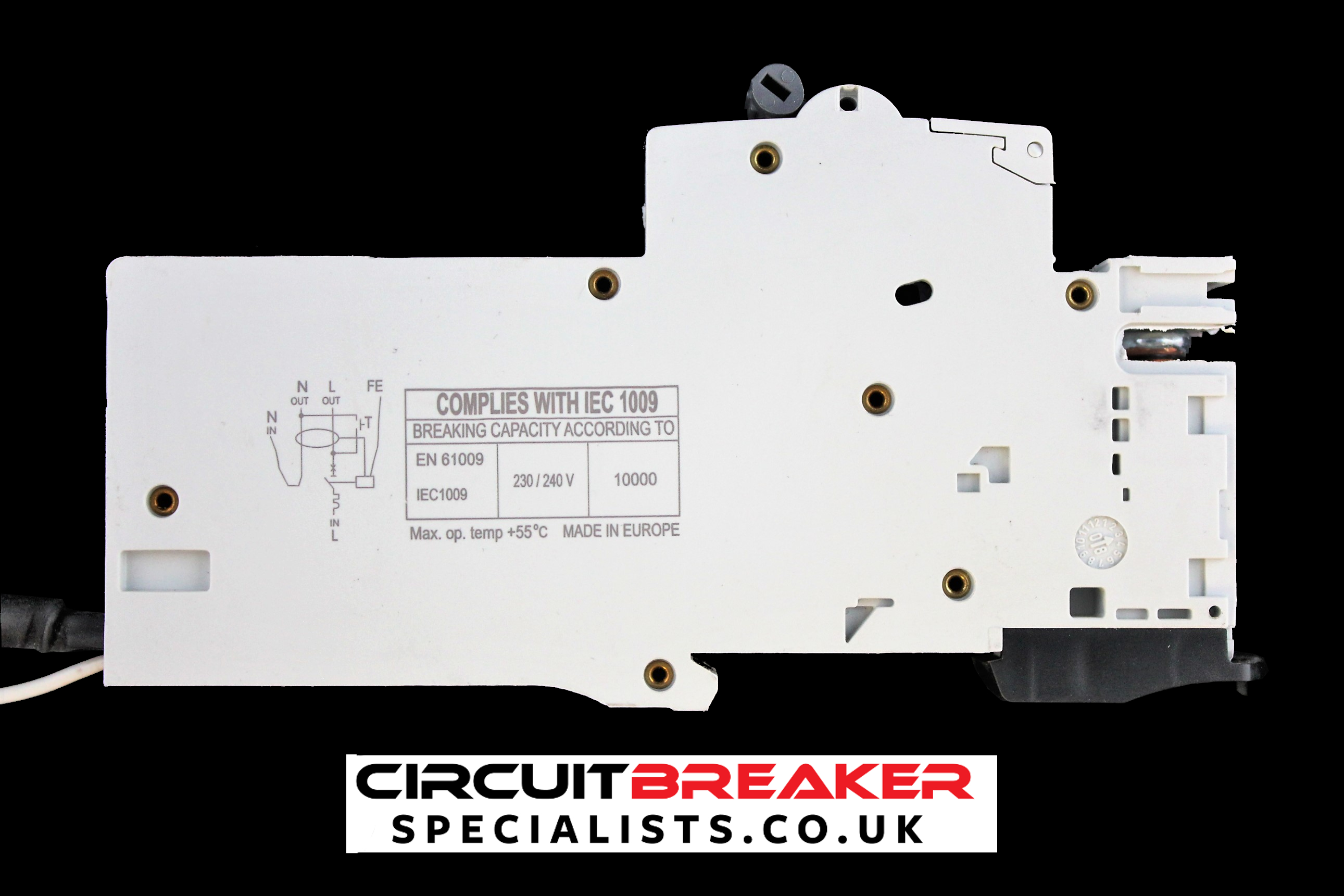 WYLEX 32 AMP CURVE C 10kA 30mA RCBO RCD MCB NSBS32/1