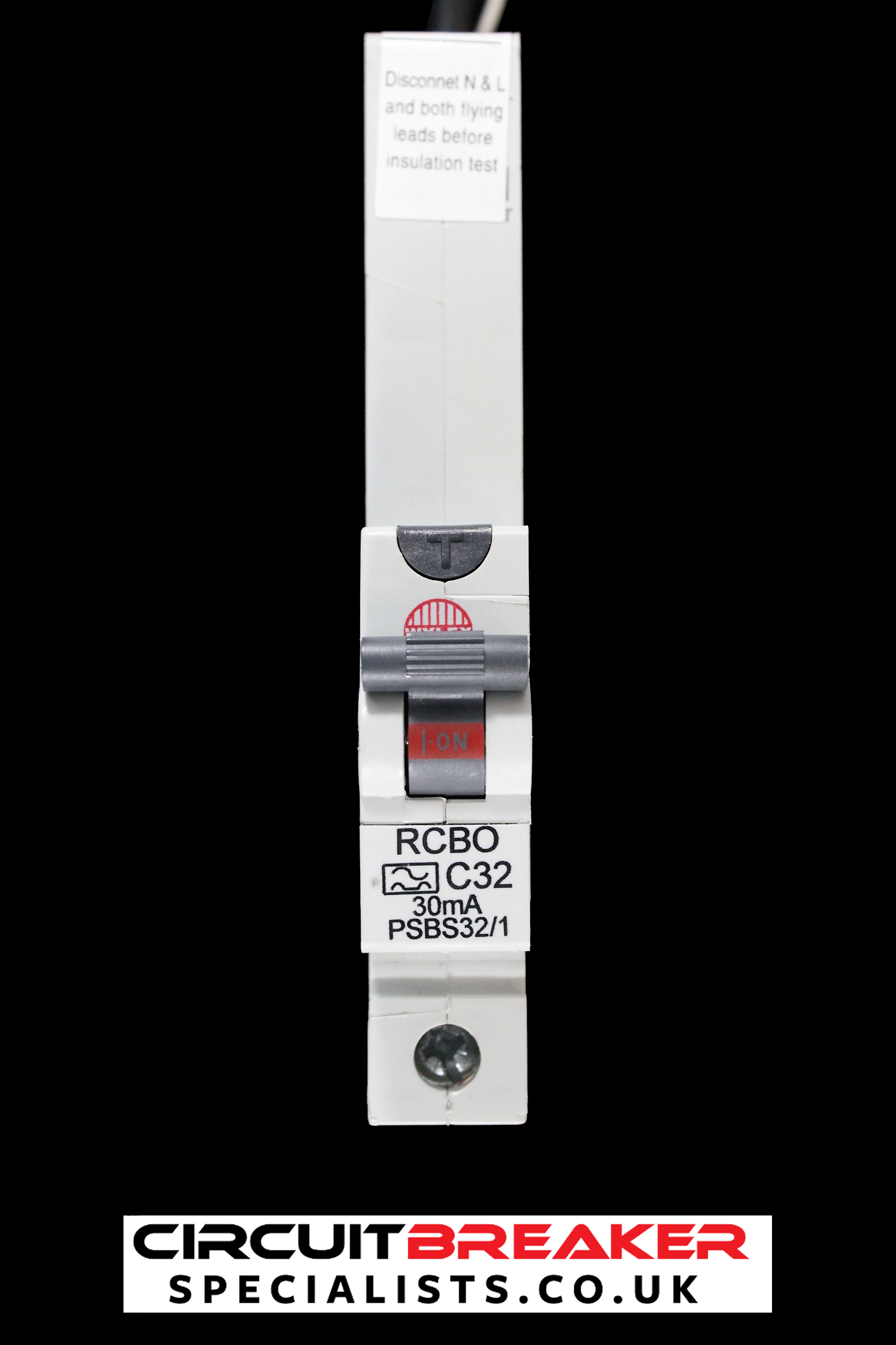 WYLEX 32 AMP CURVE C 10kA 30mA RCBO TYPE A PSBS32/1