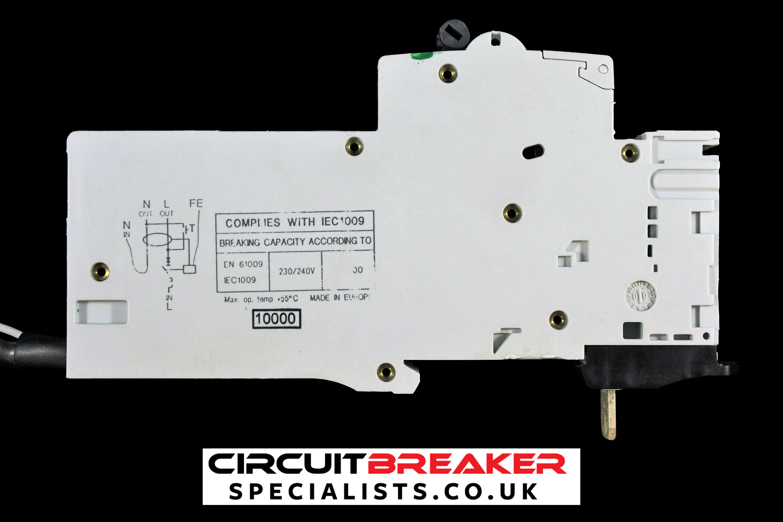 CRABTREE 40 AMP CURVE B 10kA 30mA RCBO TYPE A STARBREAKER 61/B14030 BC