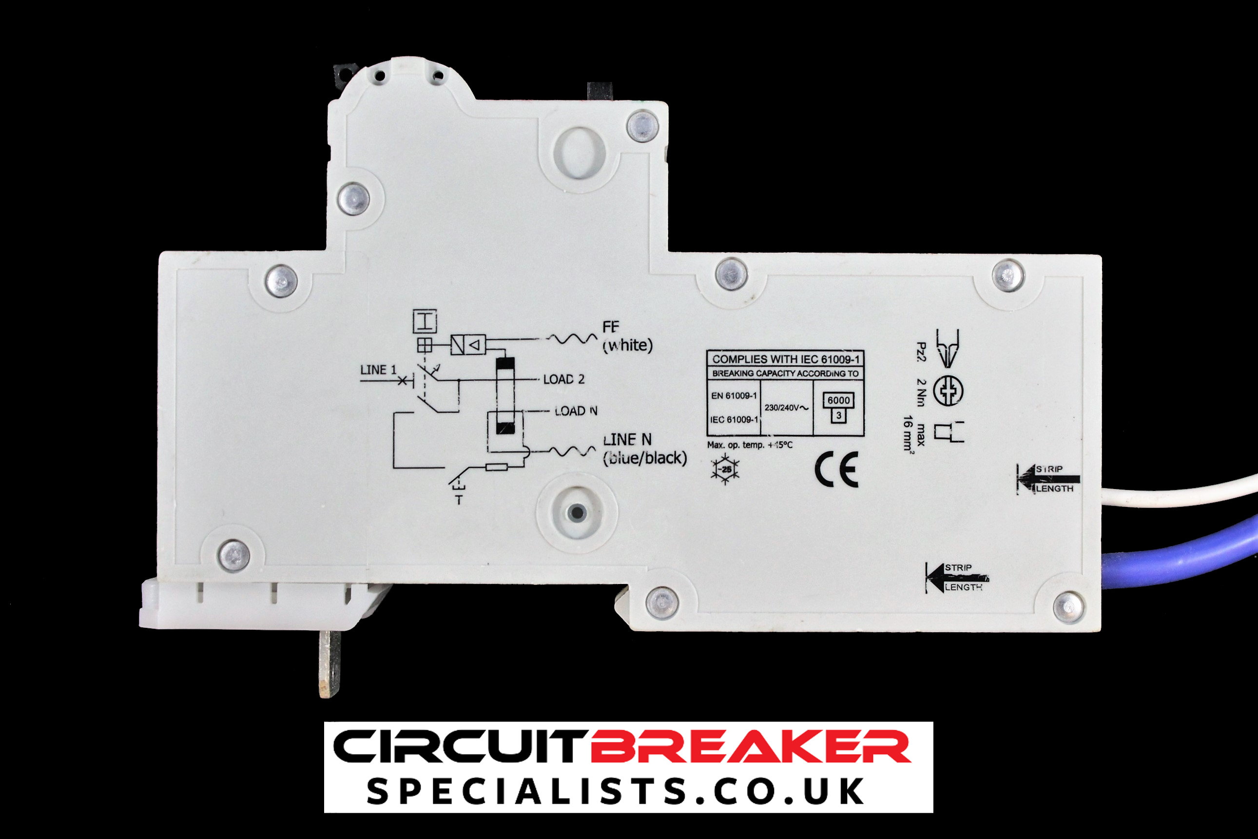 CRABTREE 32 AMP CURVE C 6kA 30mA RCBO MCB RCD STARBREAKER 61/C13230