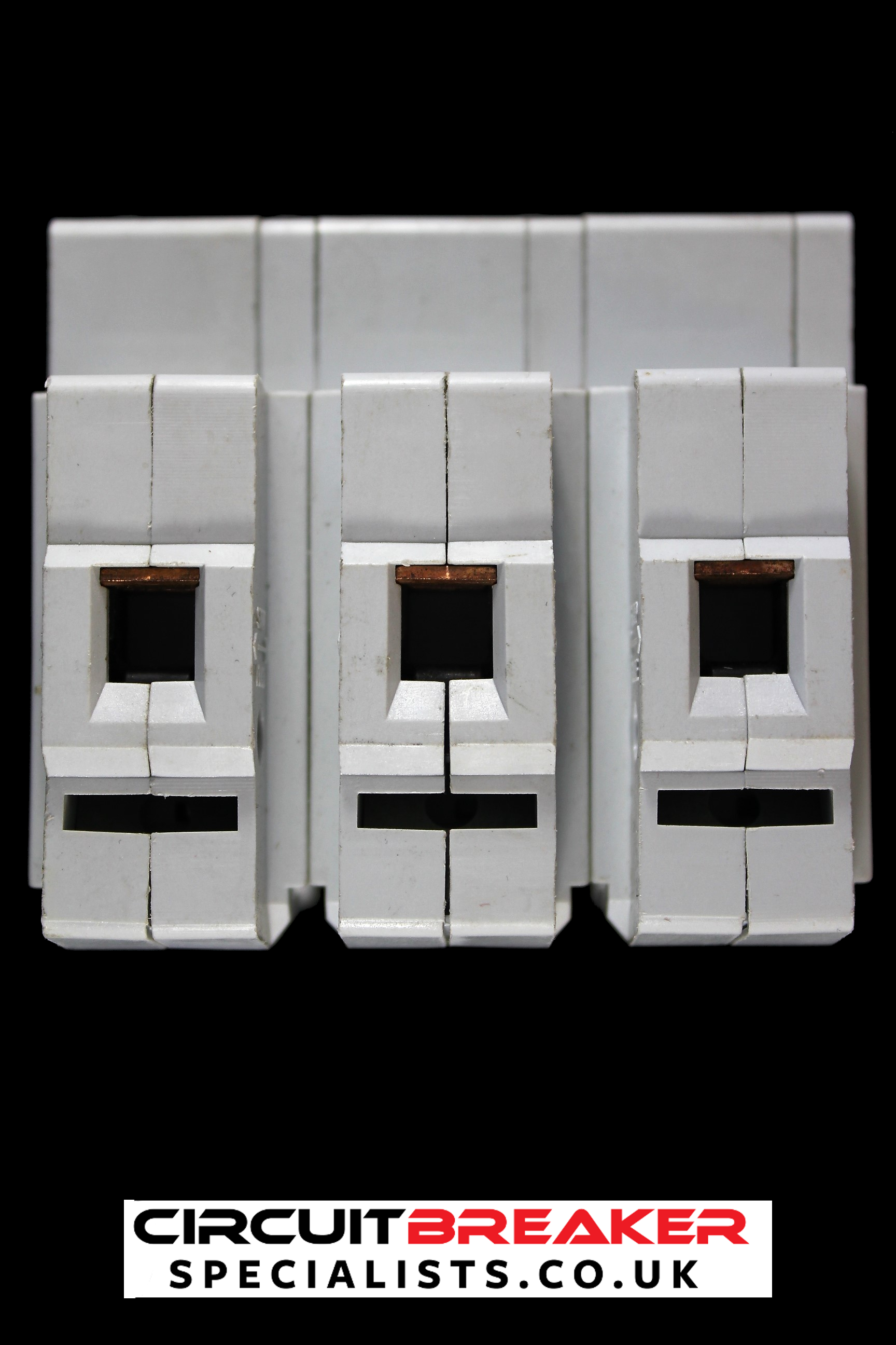 CRABTREE 10 AMP TYPE 2 M9 TRIPLE POLE MCB CIRCUIT BREAKER POLESTAR