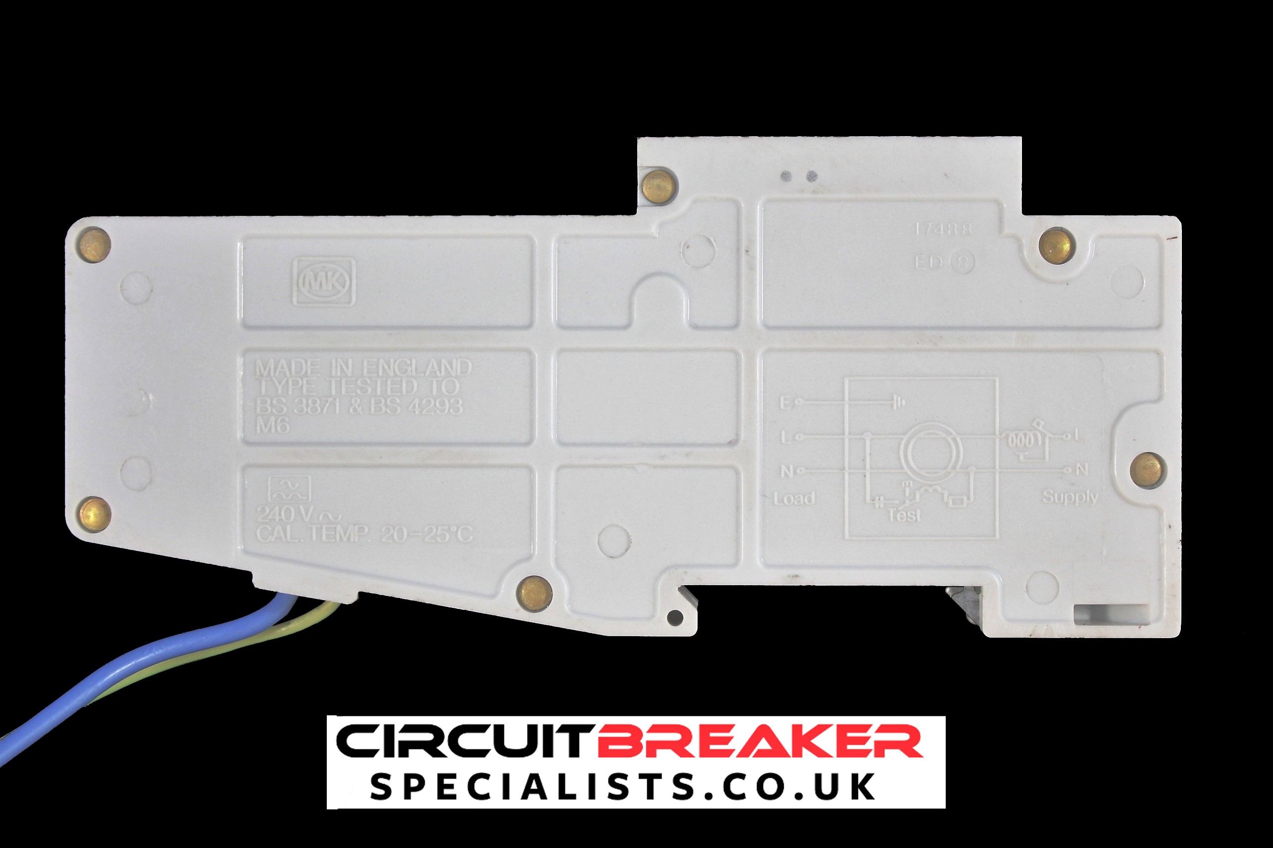 MK 32 AMP TYPE 2 M6 30mA RCBO TYPE A LN 6330s