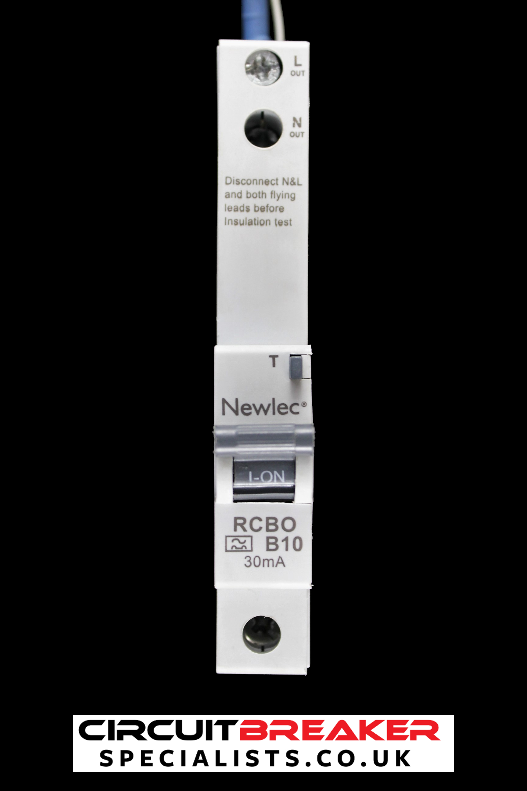 NEWLEC 10 AMP CURVE B 6kA 30mA RCBO RCD MCB
