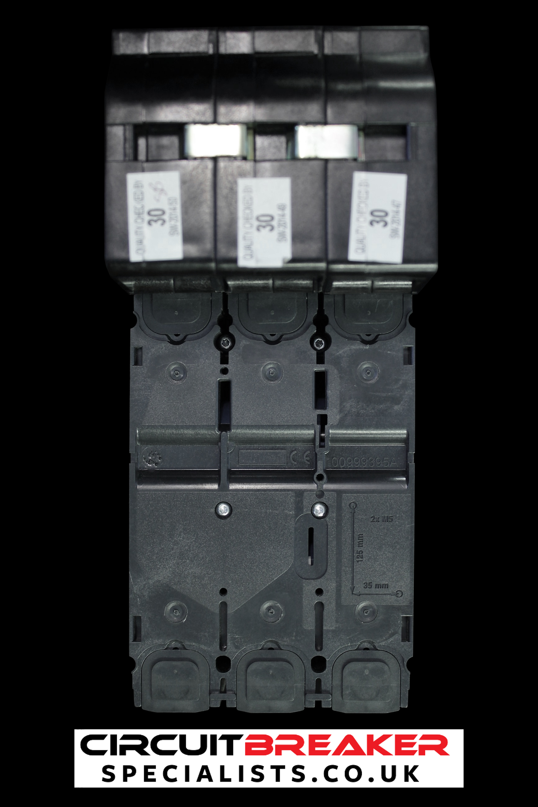SCHNEIDER 40 AMP 36kA TRIPLE POLE MCCB NSX100F MGP0403X TM40D