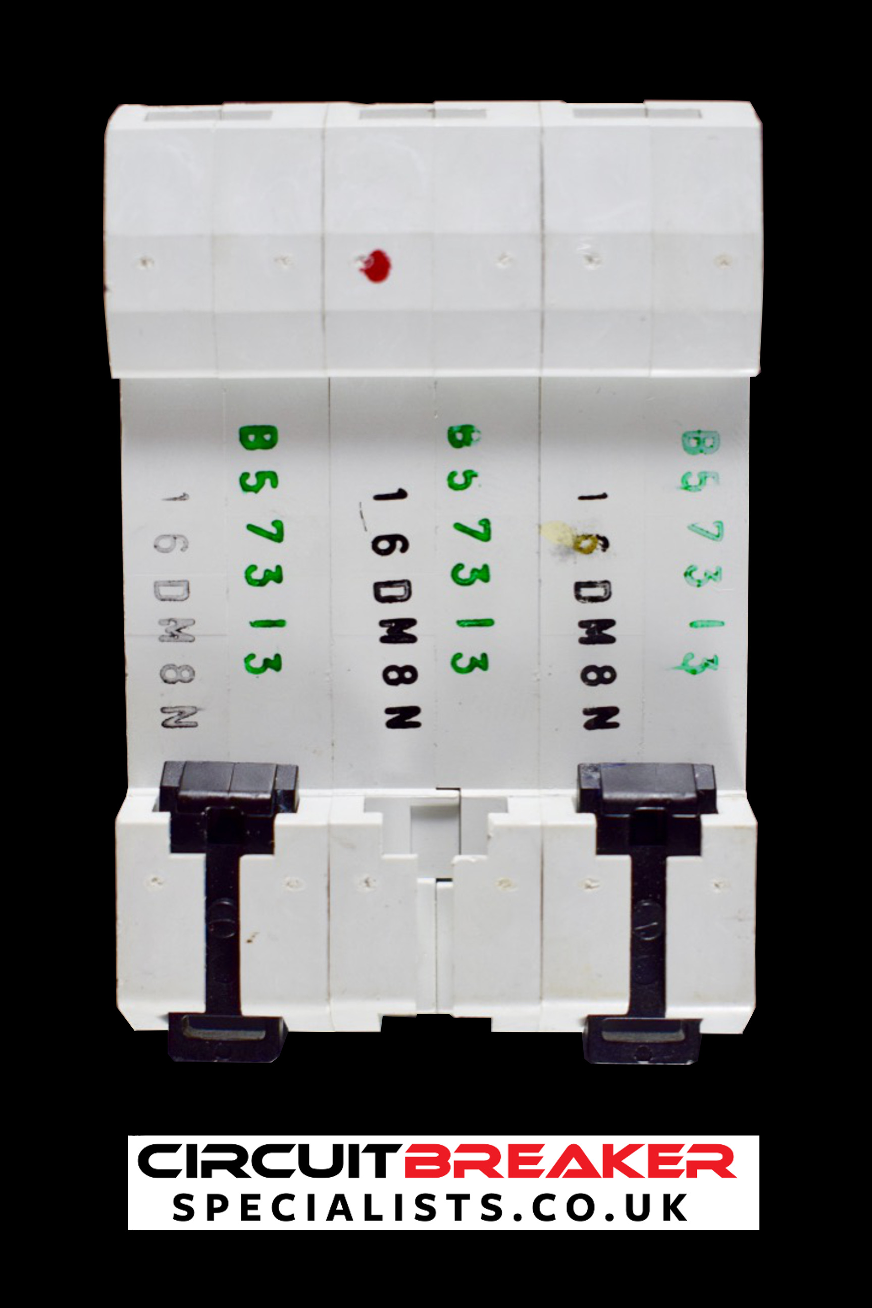CONTACTUM 16 AMP TRIPLE POLE TYPE D MCB CIRCUIT BREAKER 9916D