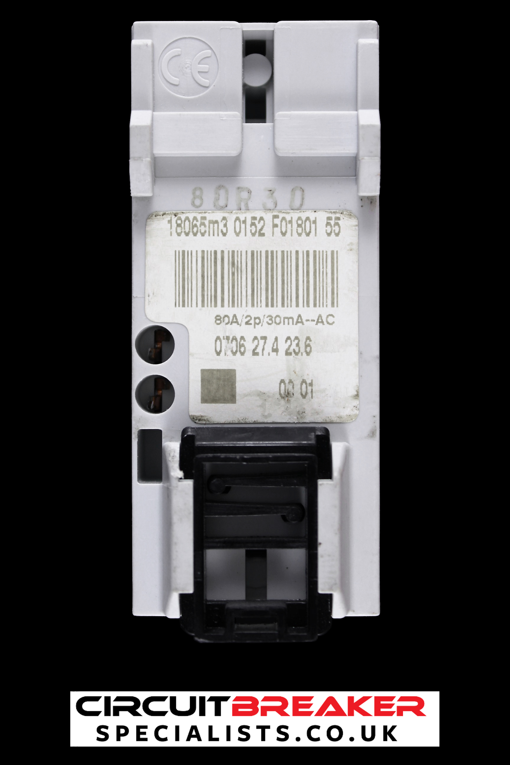 GENERAL ELECTRIC 63 AMP 30mA DOUBLE POLE RCD TYPE AC V/304-026031 660441