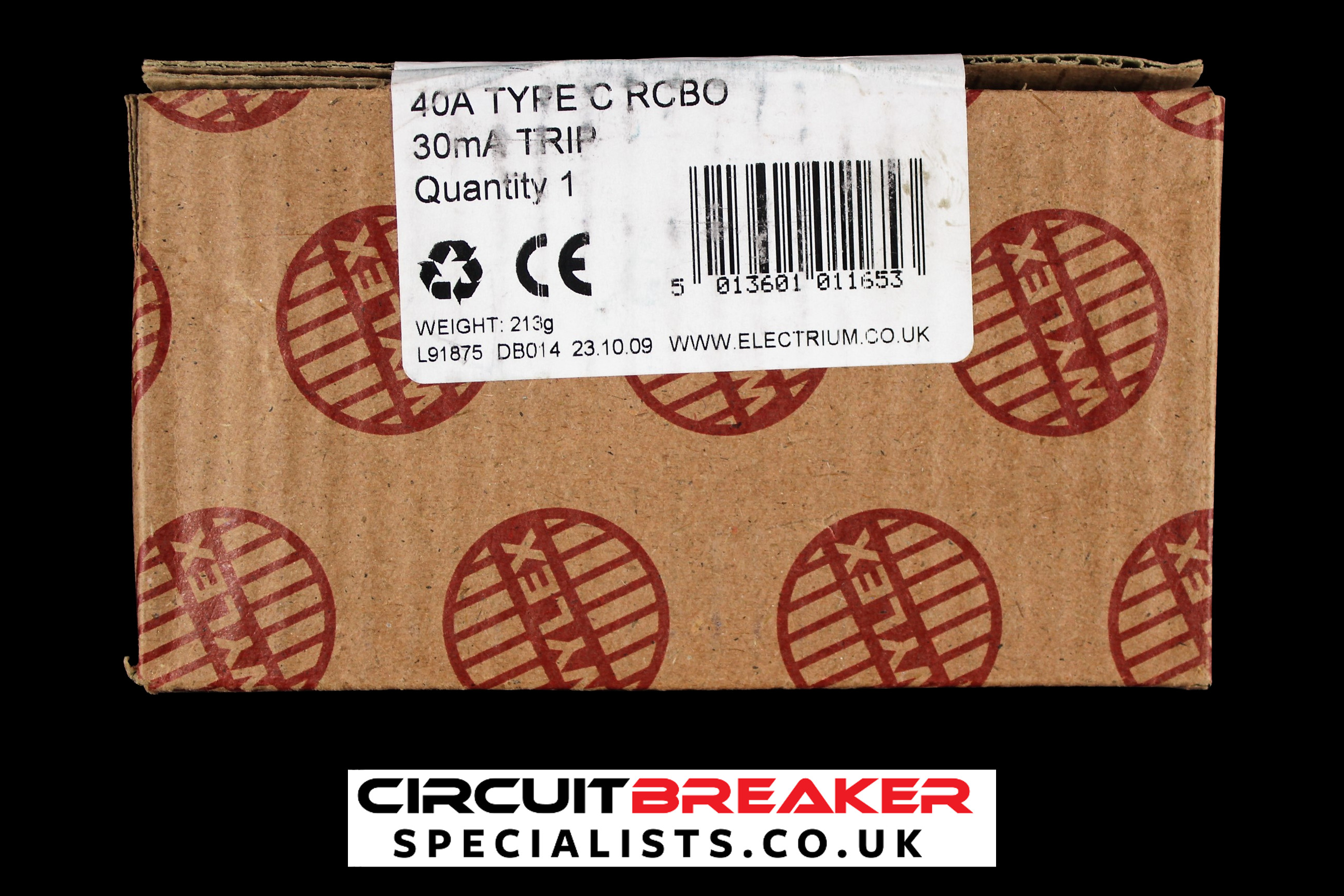 WYLEX 40 AMP CURVE C 6kA 30mA RCBO TYPE A NSBS40/1