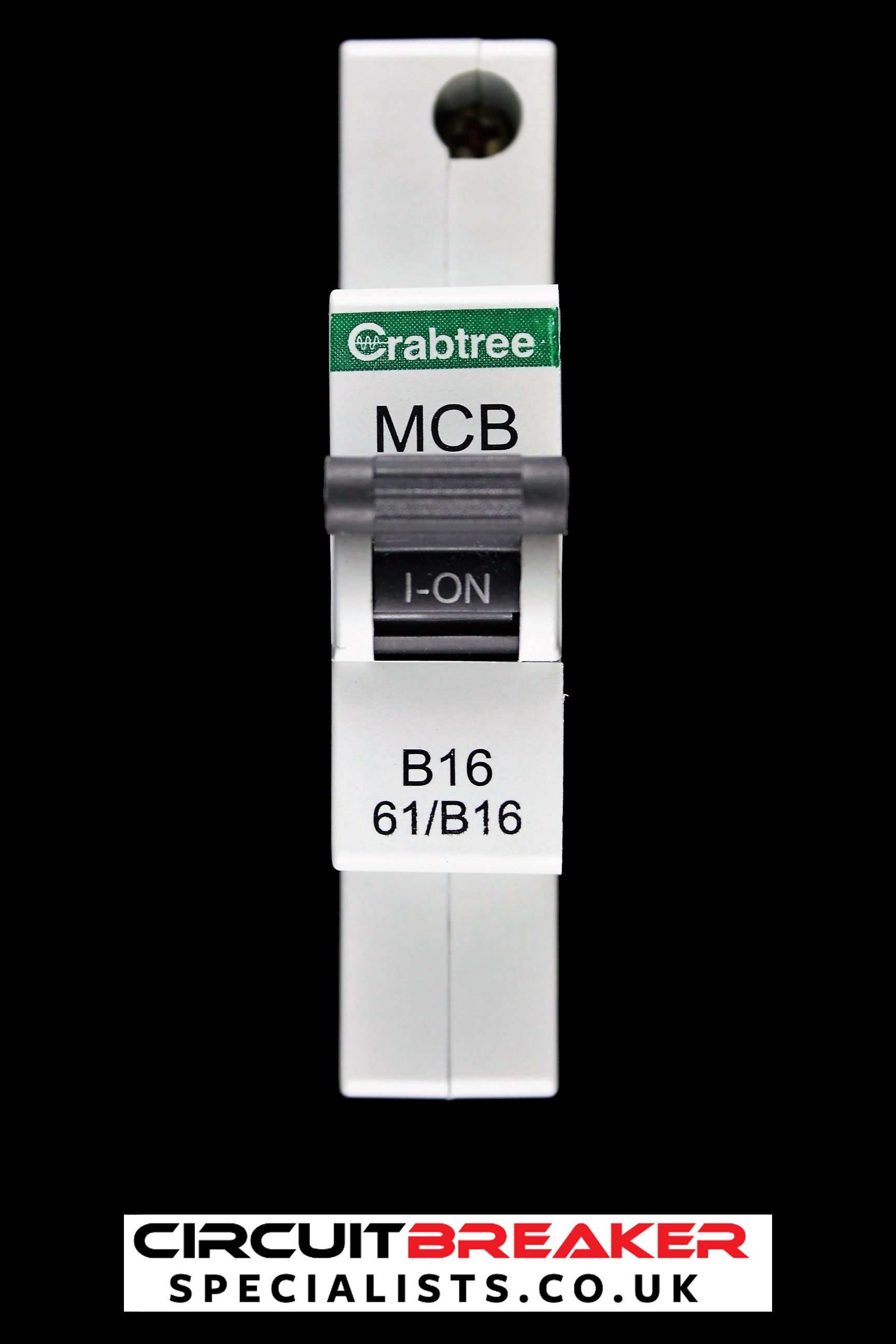 CRABTREE 16 AMP CURVE B 6kA MCB CIRCUIT BREAKER 61/B16 STARBREAKER
