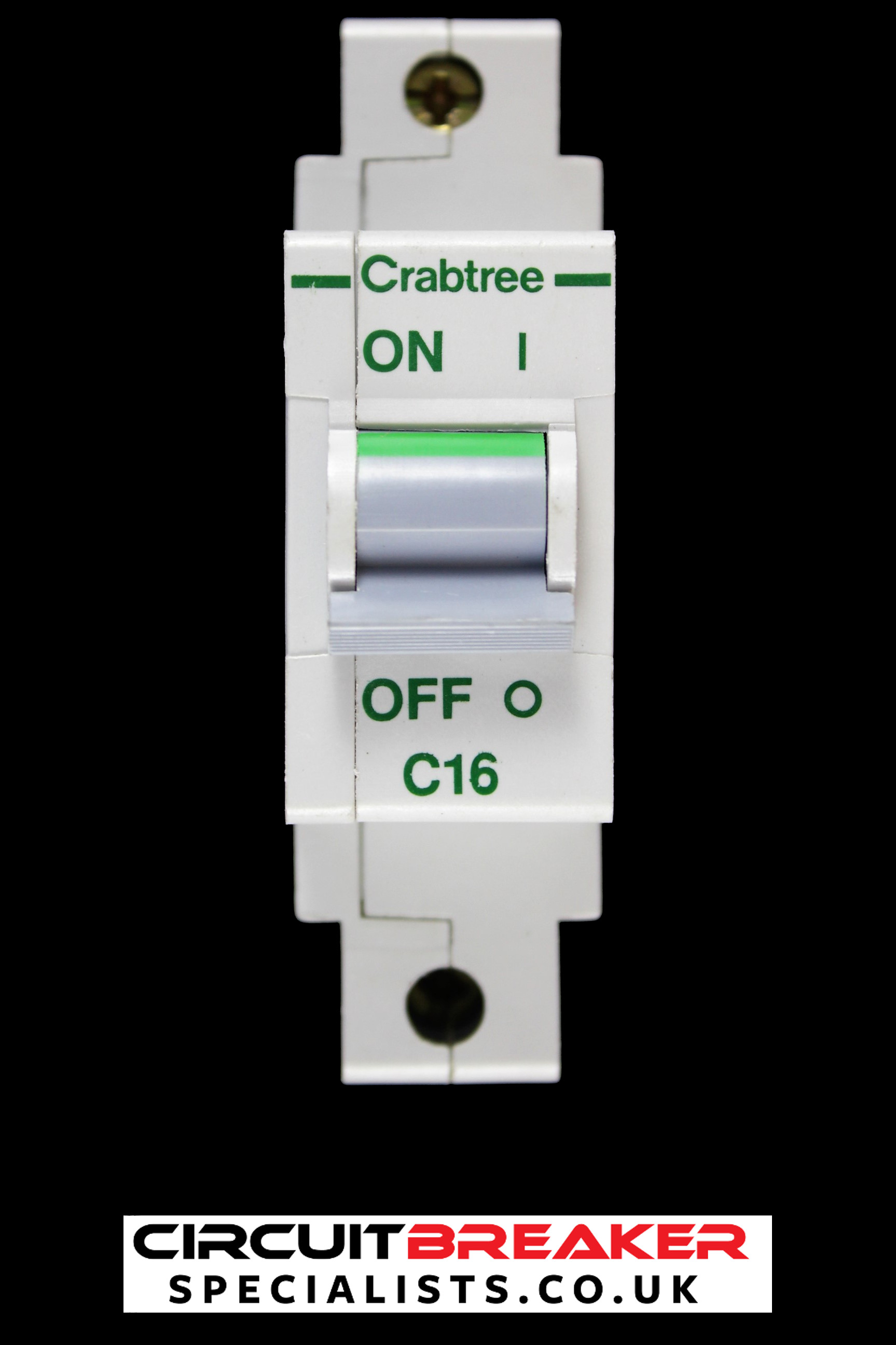 CRABTREE 16 AMP CURVE C 16kA MCB CIRCUIT BREAKER POLESTAR 60C/16