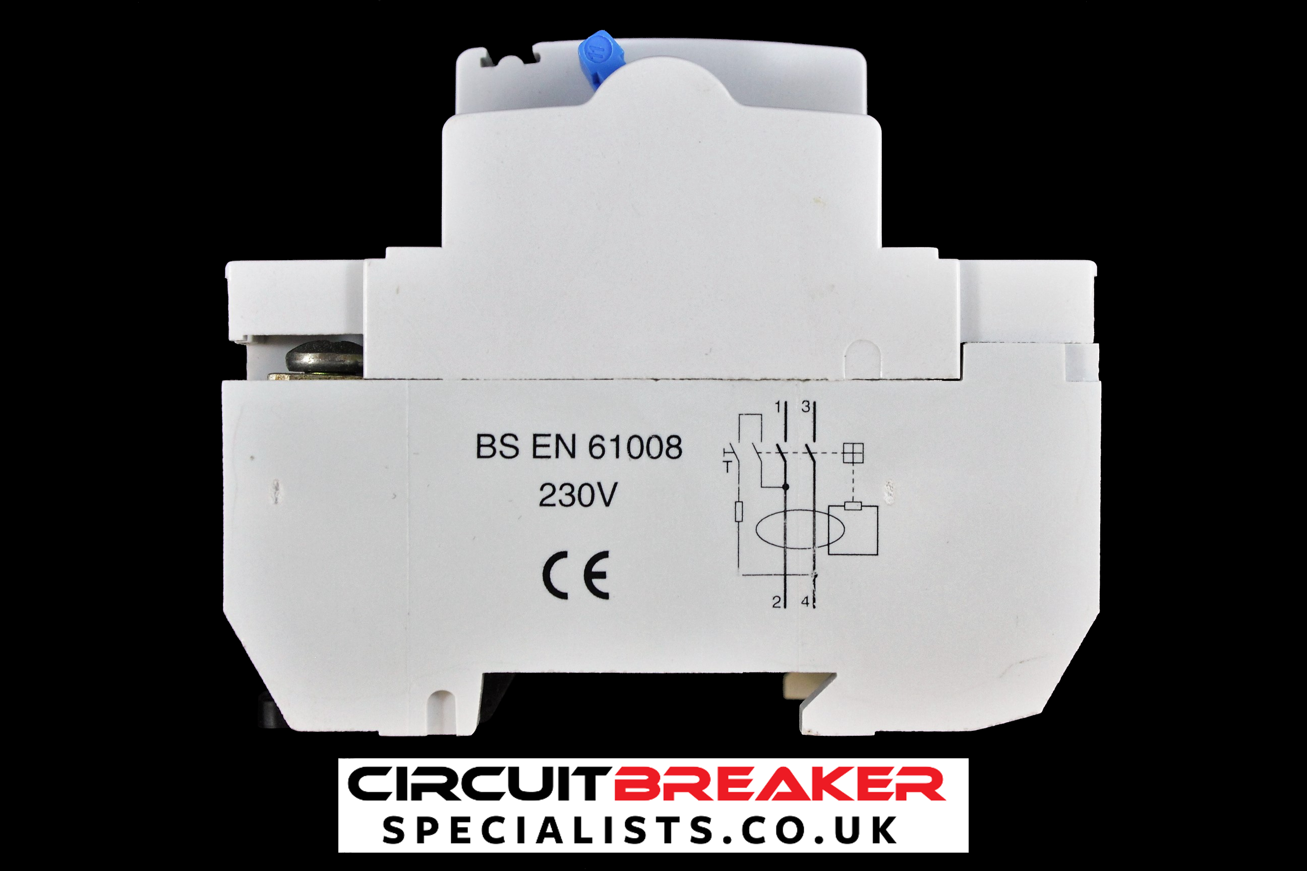 WYLEX 80 AMP 30mA DOUBLE POLE RCD TYPE AC WRS80/2 RED
