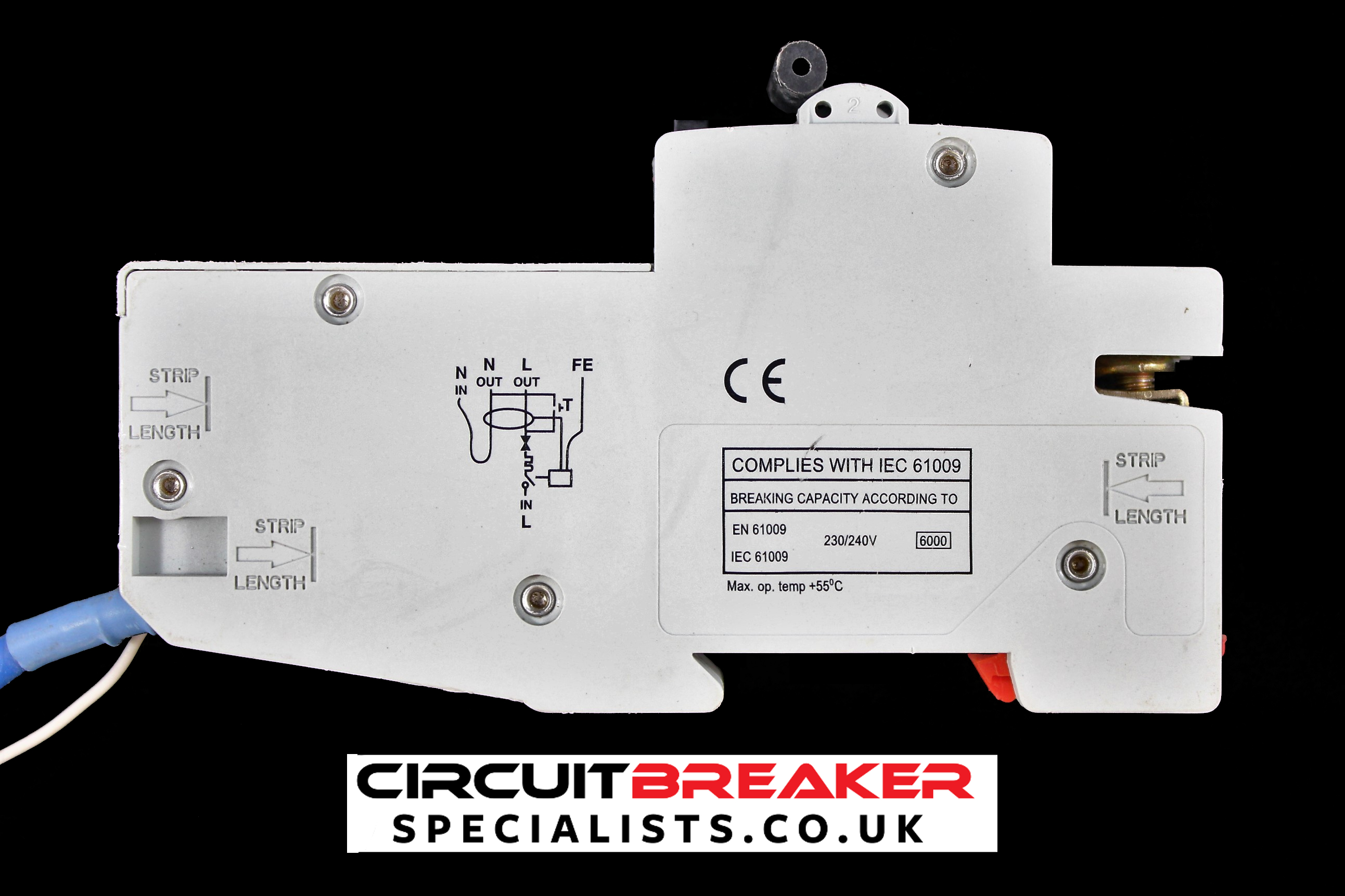 VOLEX 32 AMP CURVE C 6kA 30mA RCBO RCD MCB VRCBO32/1