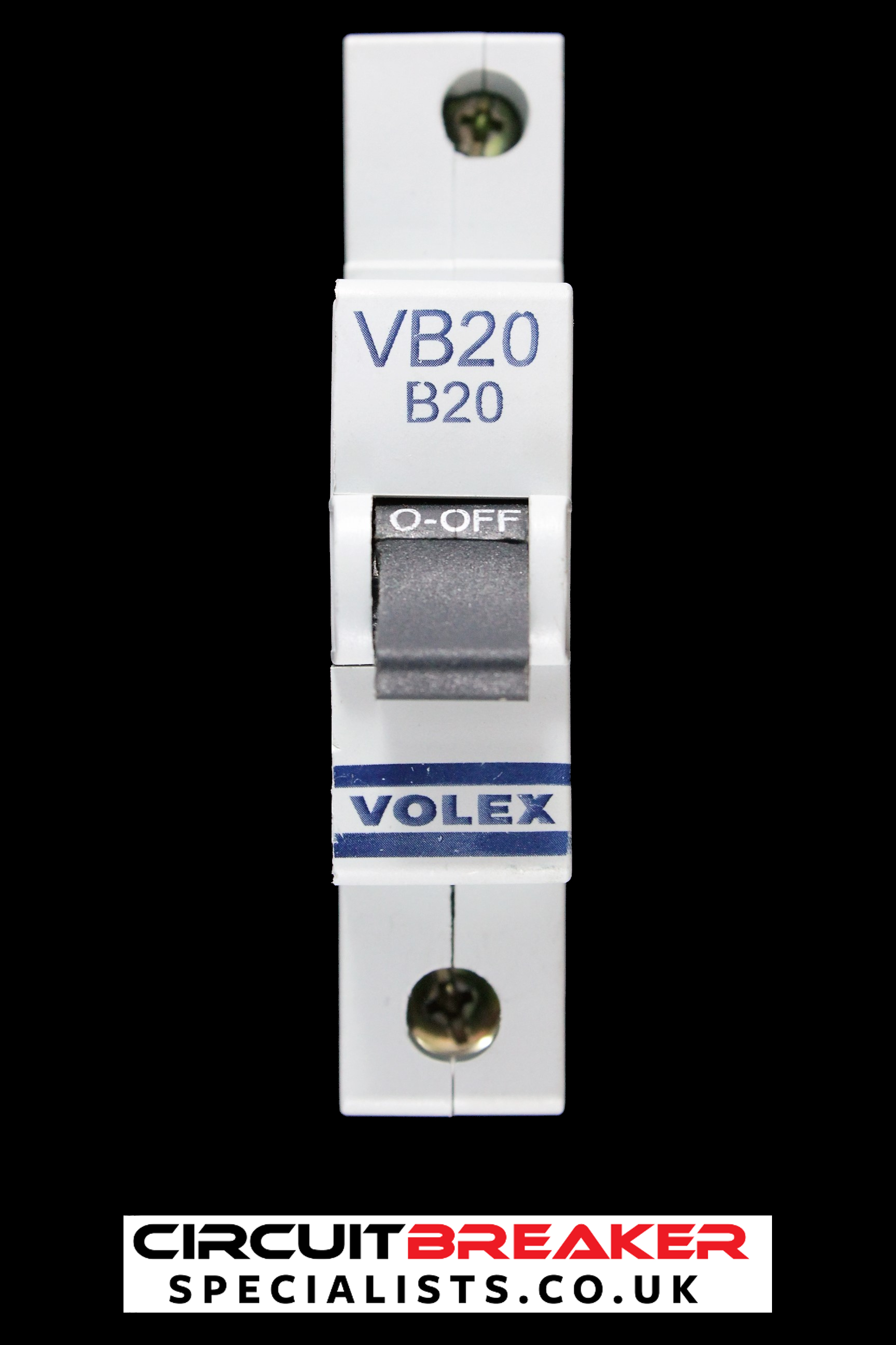 VOLEX B 20 MCB 6kA CIRCUIT BREAKER VB20 RC