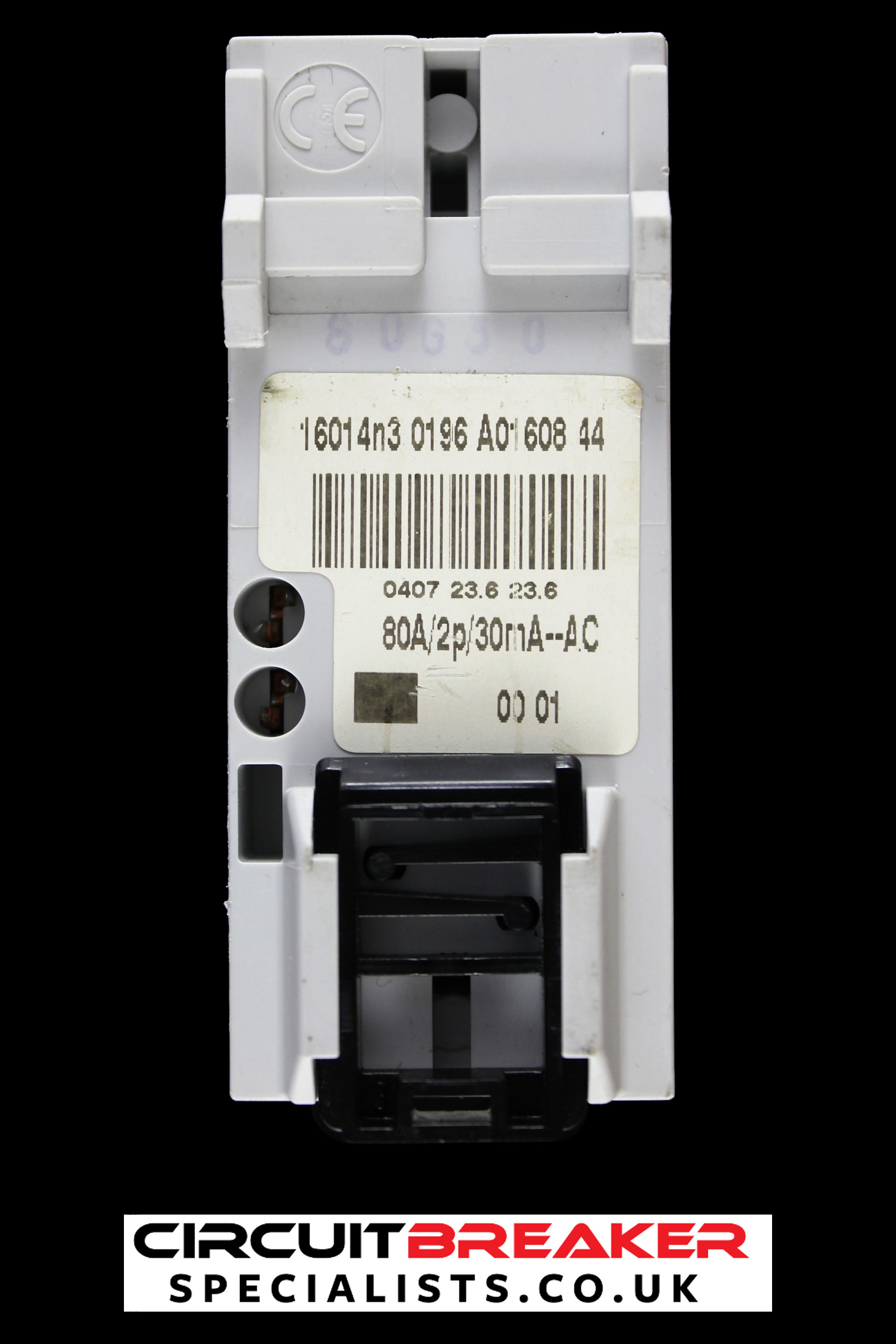 ASHLEY & ROCK 63 AMP 30mA DOUBLE POLE RCD TYPE AC RC63/30G SUPASAFE