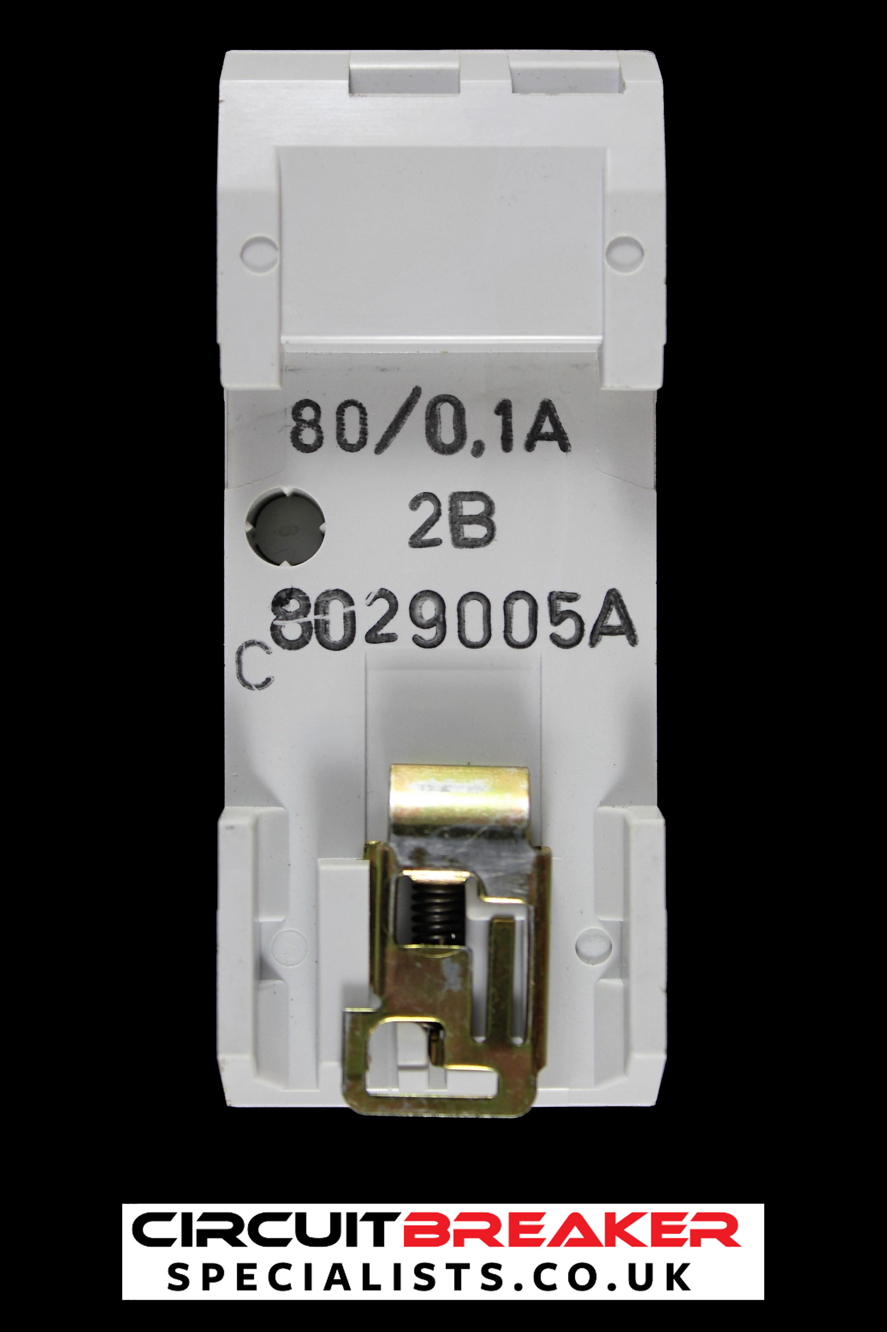 GEC VYNCKIER 80 AMP 100mA DOUBLE POLE RCD TYPE AC DOJ 097/138282-100 RA80/2