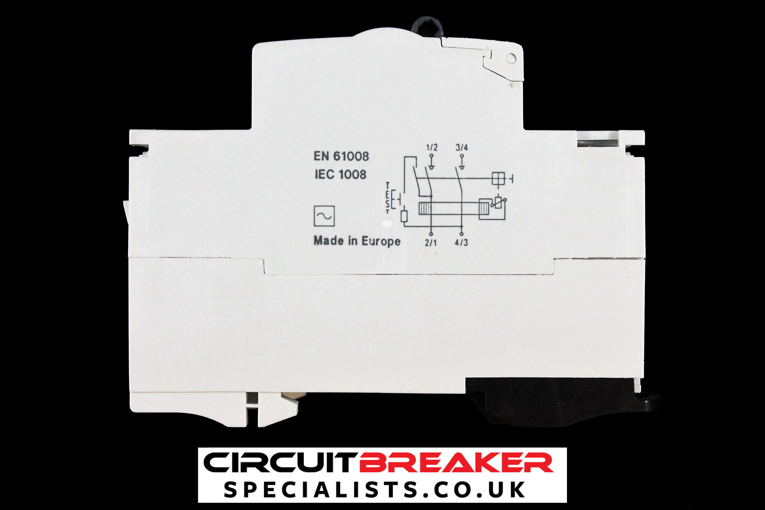 CRABTREE 63 AMP 30mA DOUBLE POLE RCCB RCD TYPE AC 18R63/30/2