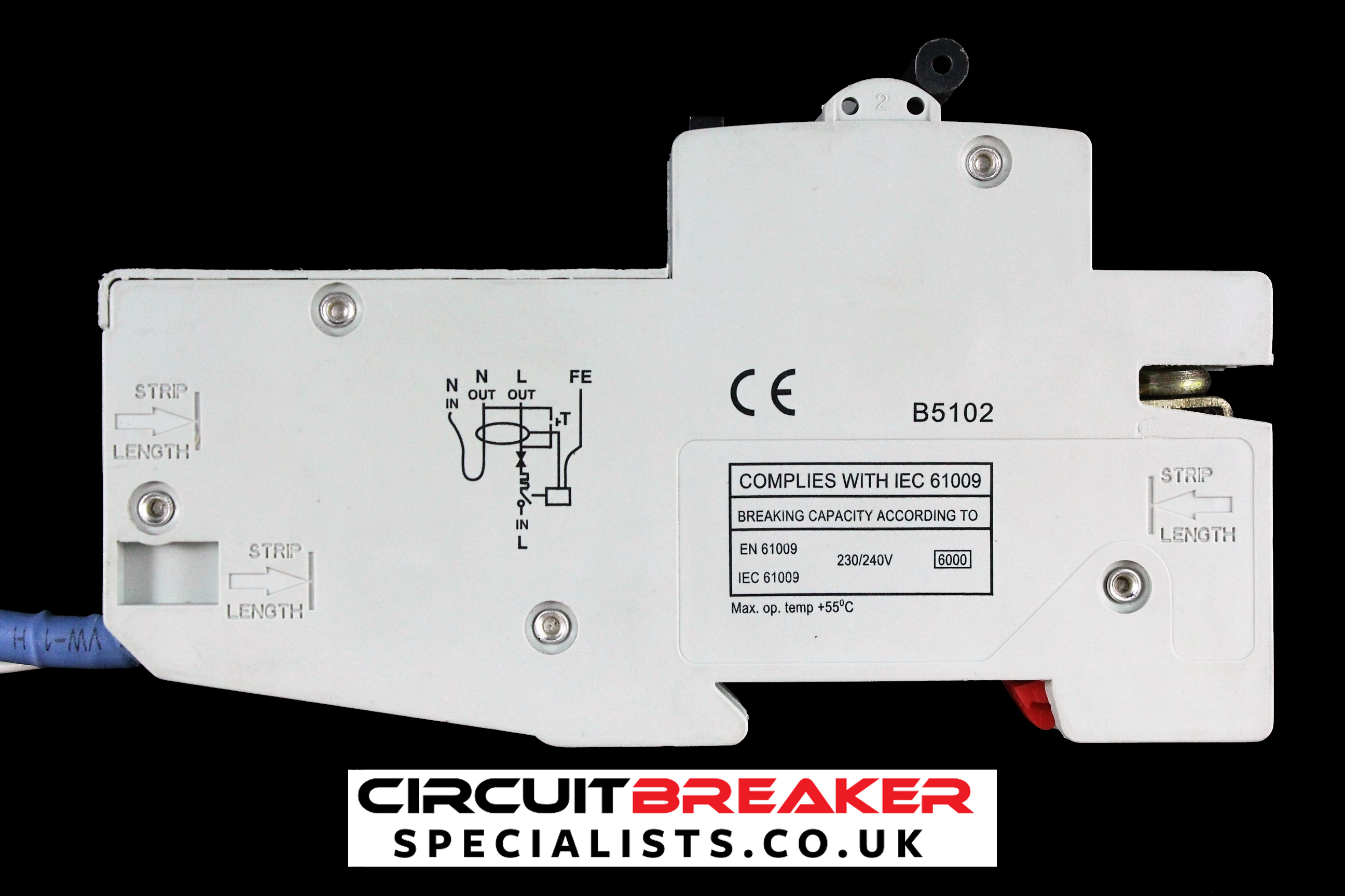 STEEPLE 32 AMP CURVE B 6kA 30mA RCBO TYPE A DSBRCBO32B