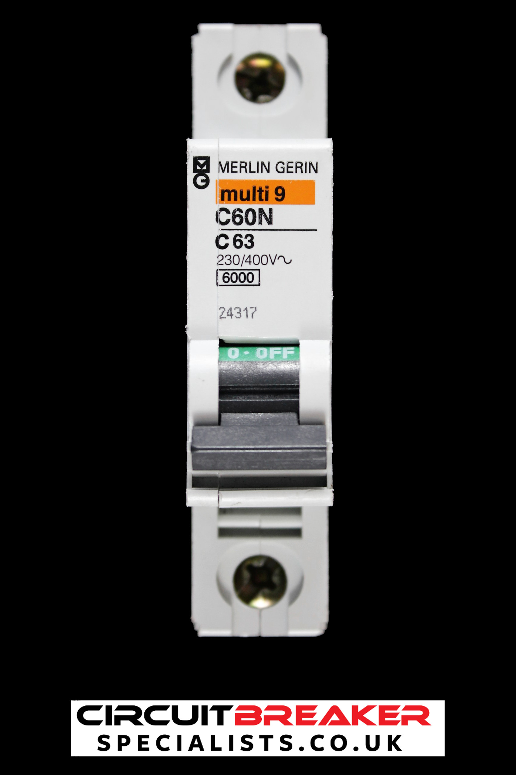 MERLIN GERIN 63 AMP CURVE C 6kA MCB CIRCUIT BREAKER C60N 24317 MULTI9