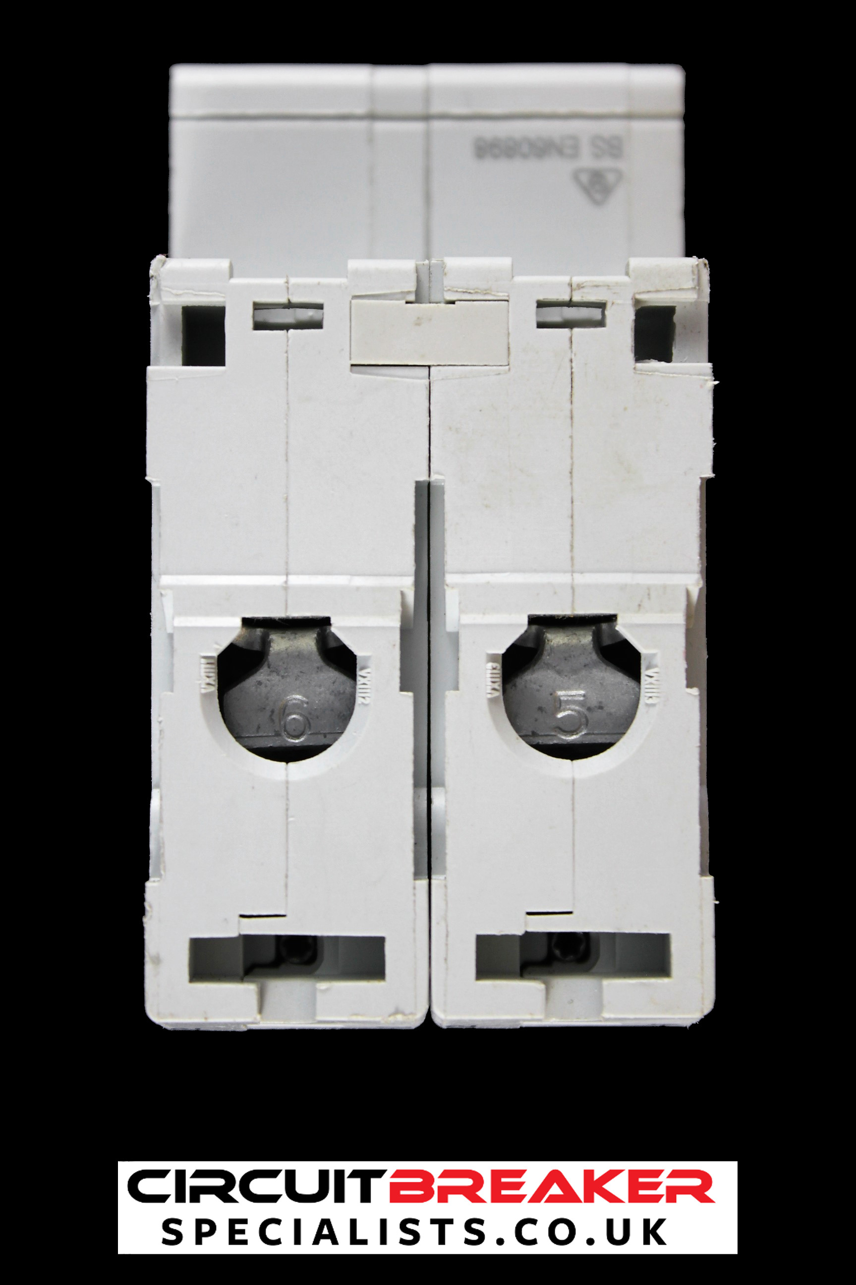 MERLIN GERIN 10 AMP CURVE D 10kA DOUBLE POLE MCB CIRCUIT BREAKER C60HD 25714