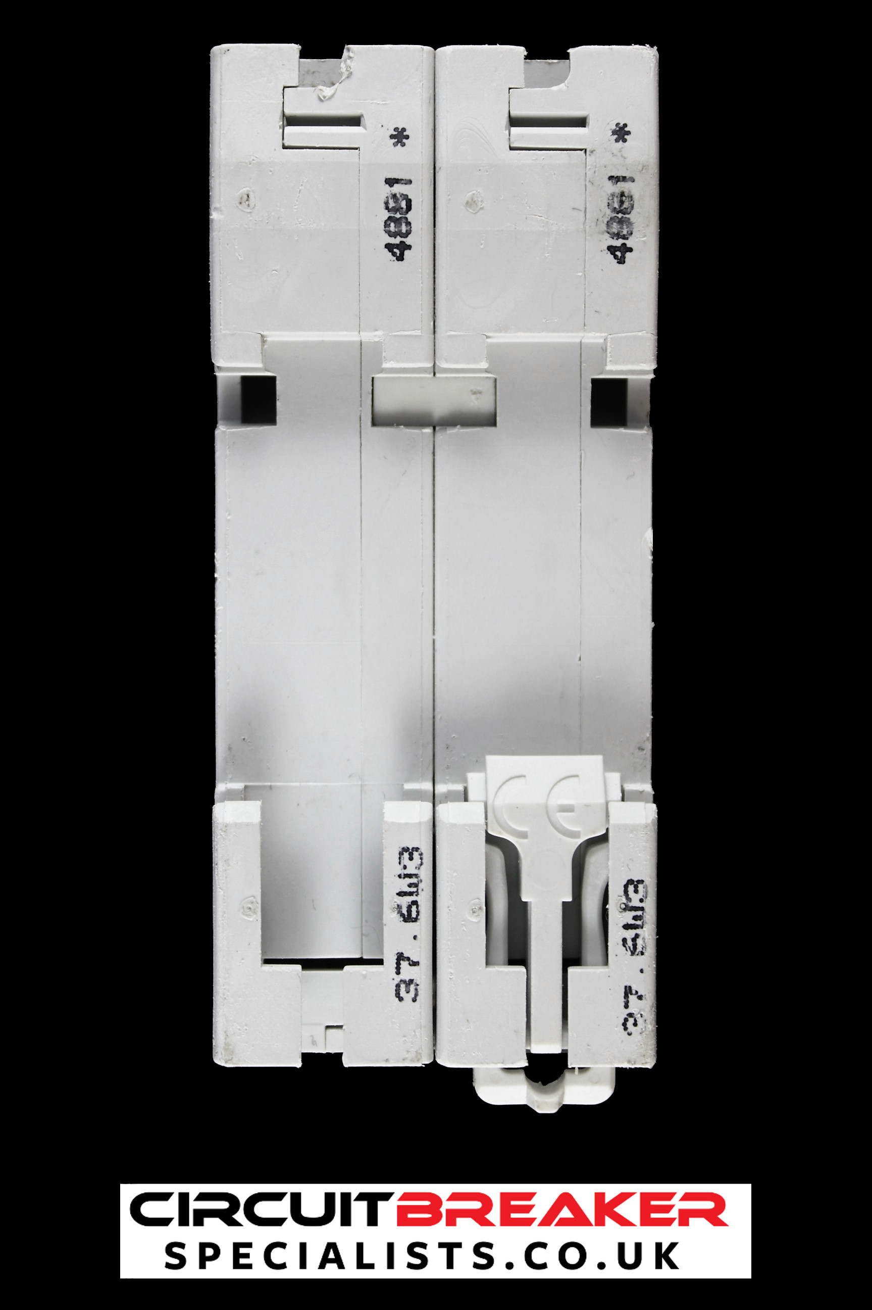 MERLIN GERIN 10 AMP CURVE D 10kA DOUBLE POLE MCB CIRCUIT BREAKER C60HD 25714