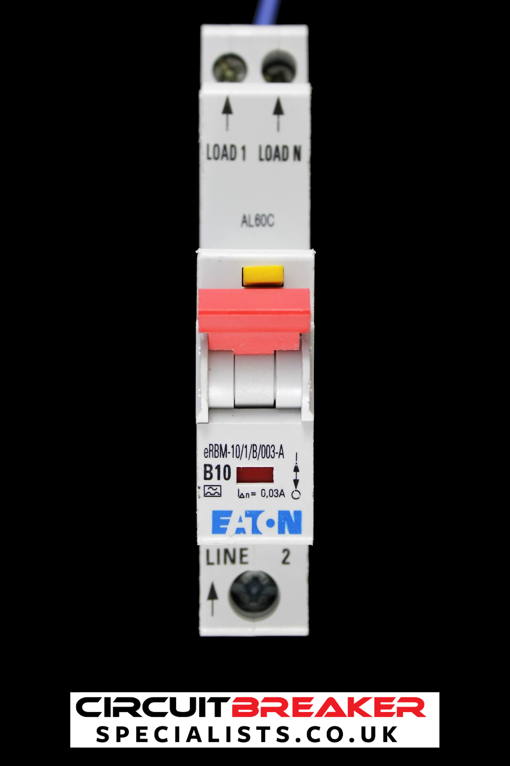 EATON 10 AMP CURVE B 10kA 30mA RCBO TYPE A ERBM-10/1/B/003 EMBH110R30C
