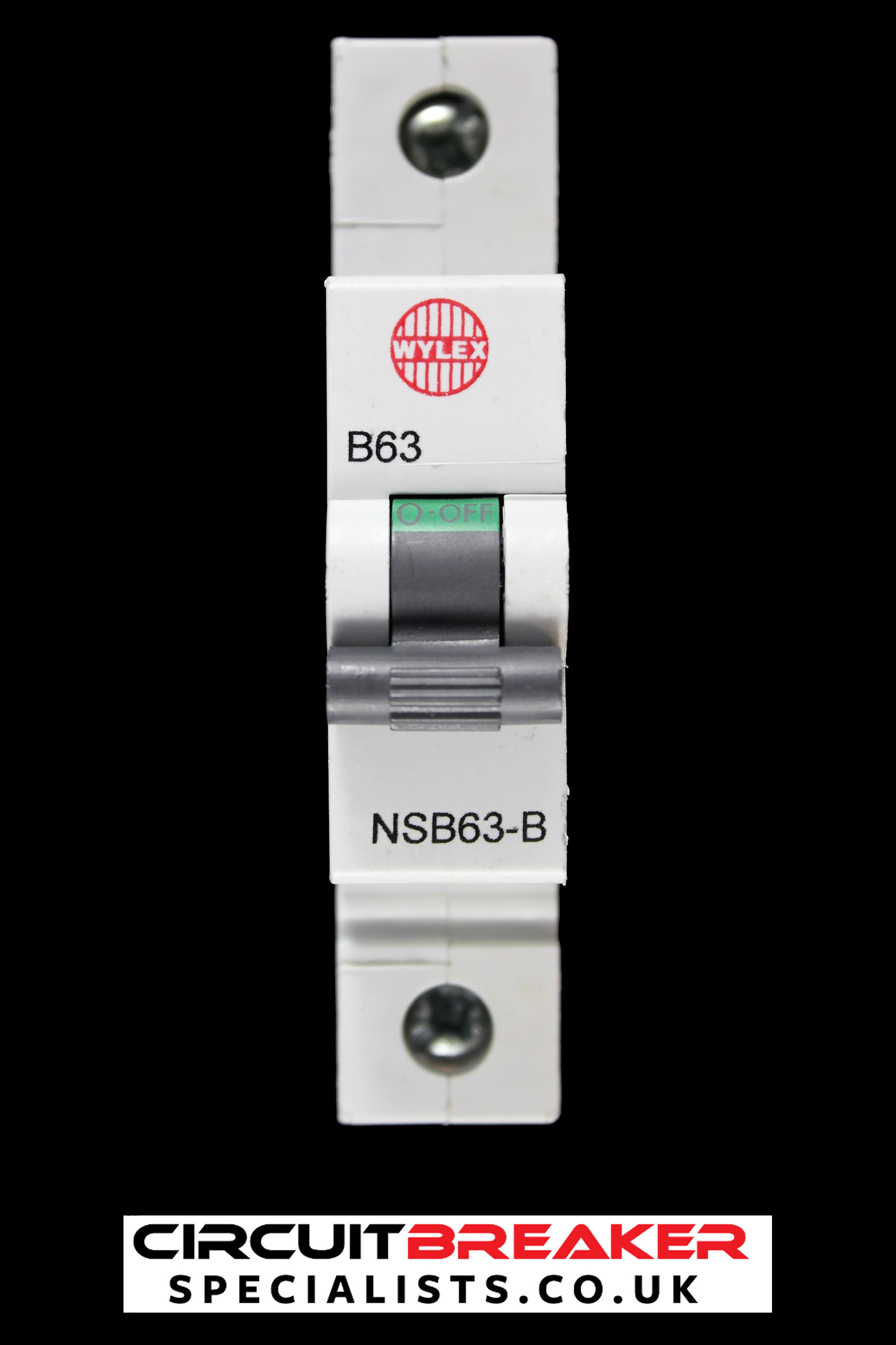 WYLEX 63 AMP CURVE B 6kA MCB CIRCUIT BREAKER NSB63-B
