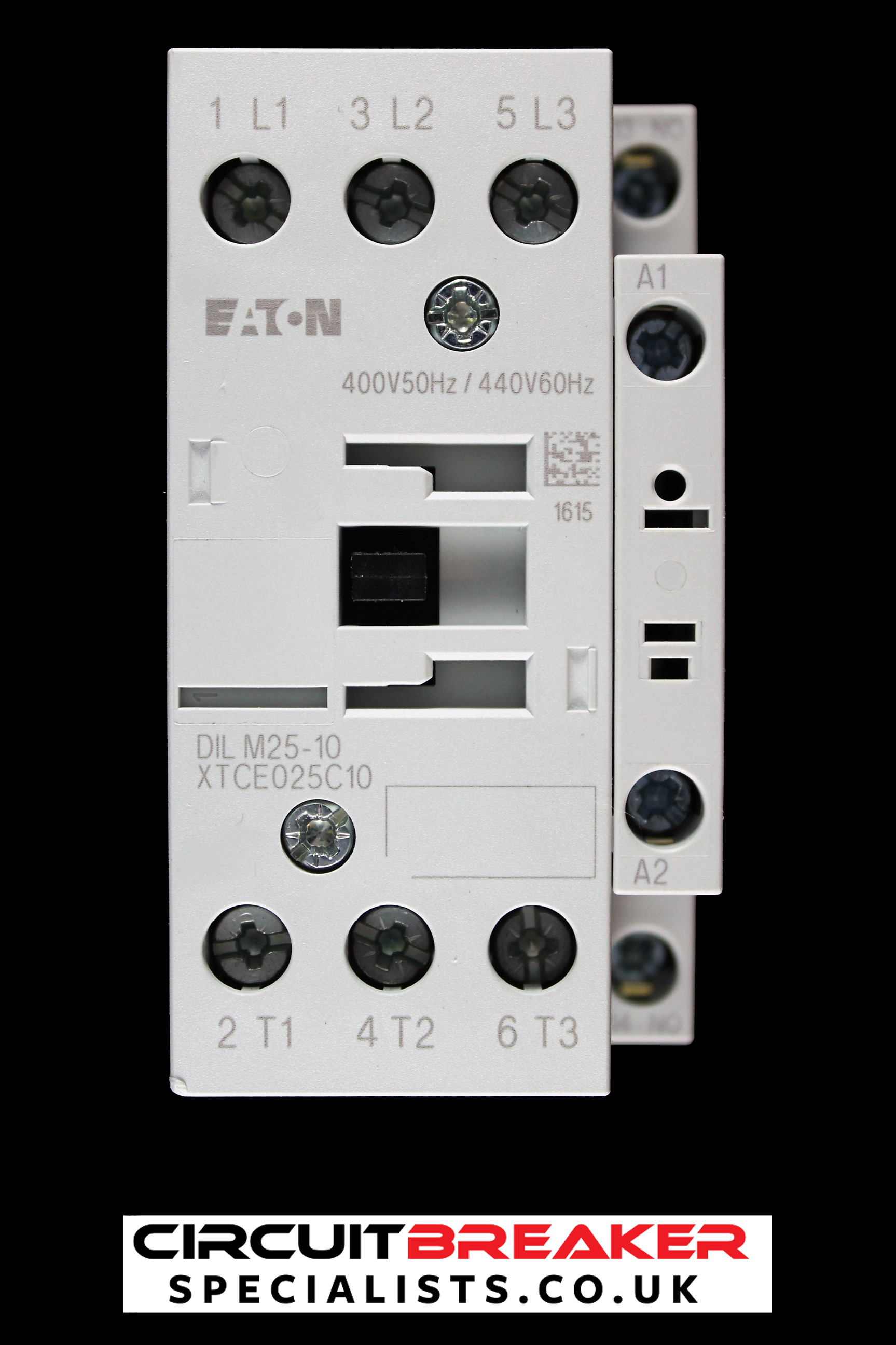 EATON 25 AMP 11kW NO CONTACTOR 400V AC DILM25-10 XTCE025C10