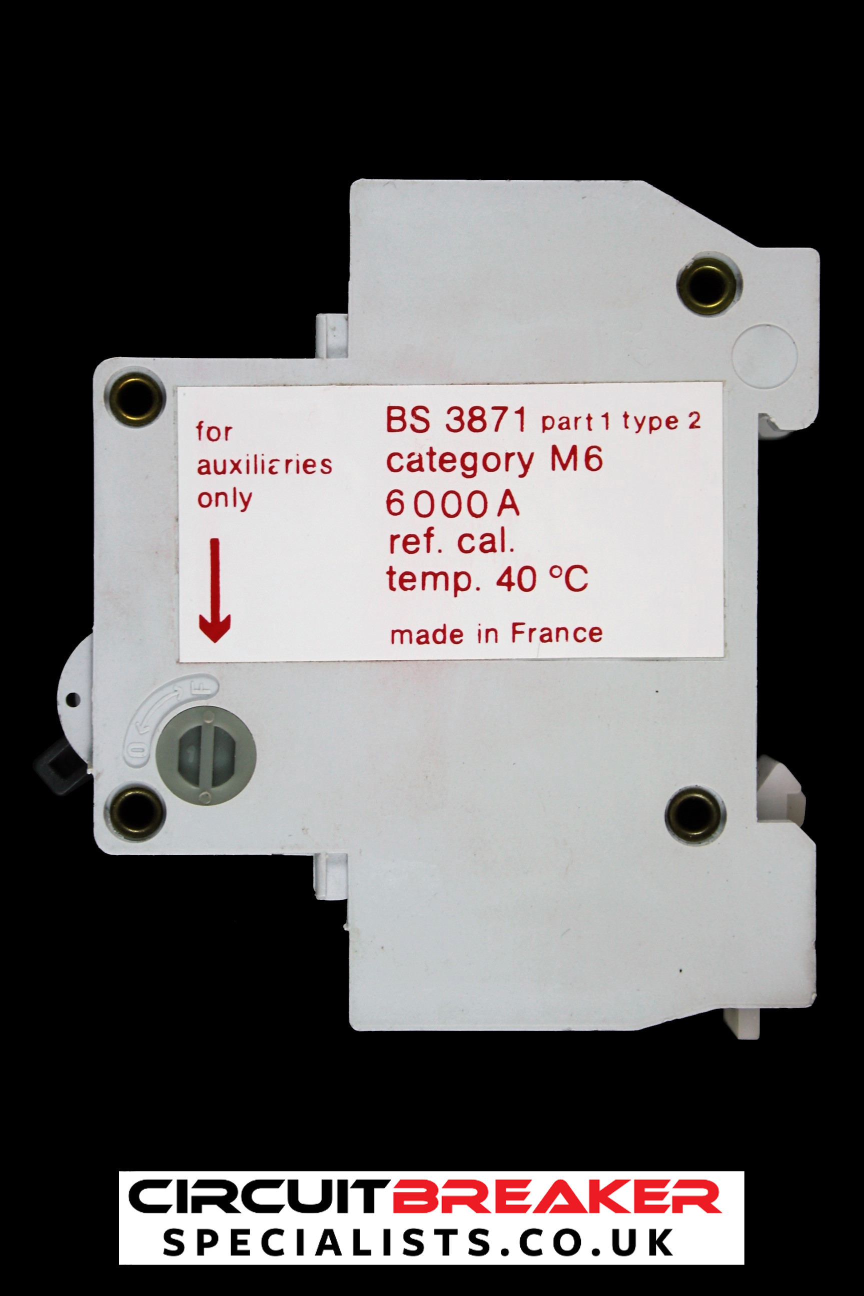MERLIN GERIN 5 AMP TYPE 2 M6 MCB CIRCUIT BREAKER 8345 C45N