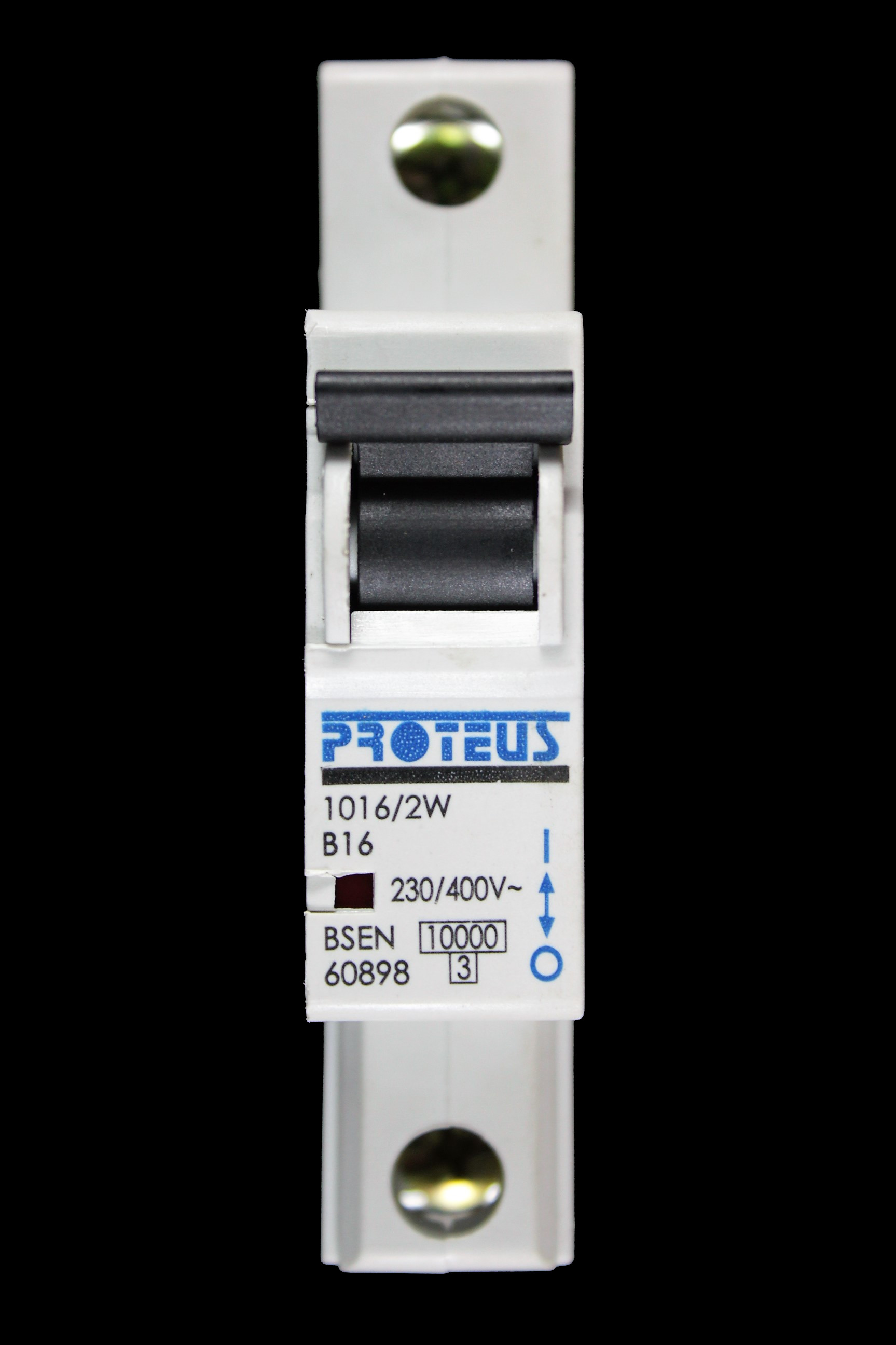 PROTEUS 16 AMP CURVE B 10kA MCB CIRCUIT BREAKER 1016/2W