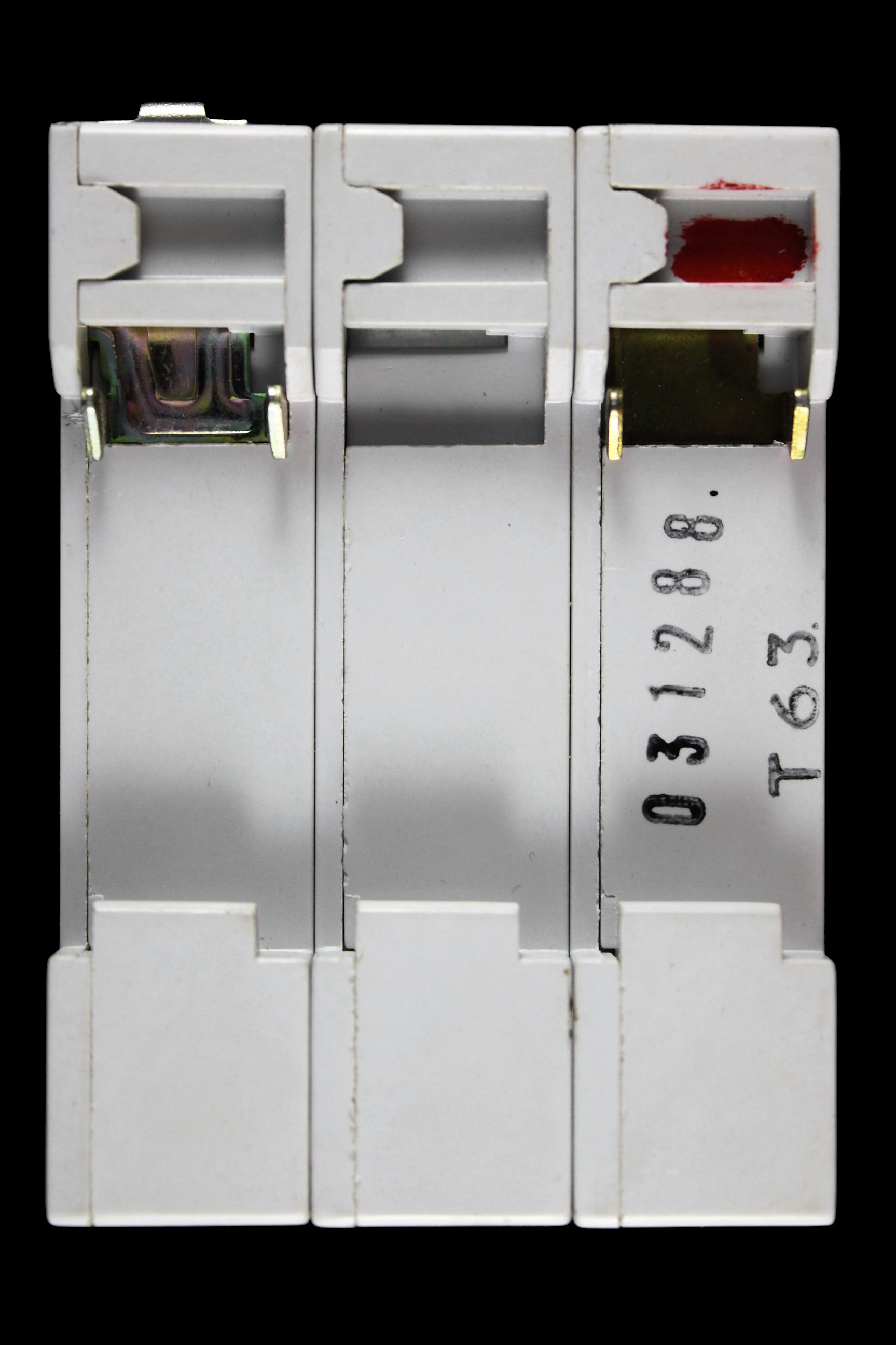 MEM 63 AMP TYPE 2 6kA TRIPLE POLE MCB CIRCUIT BREAKER 633MB2
