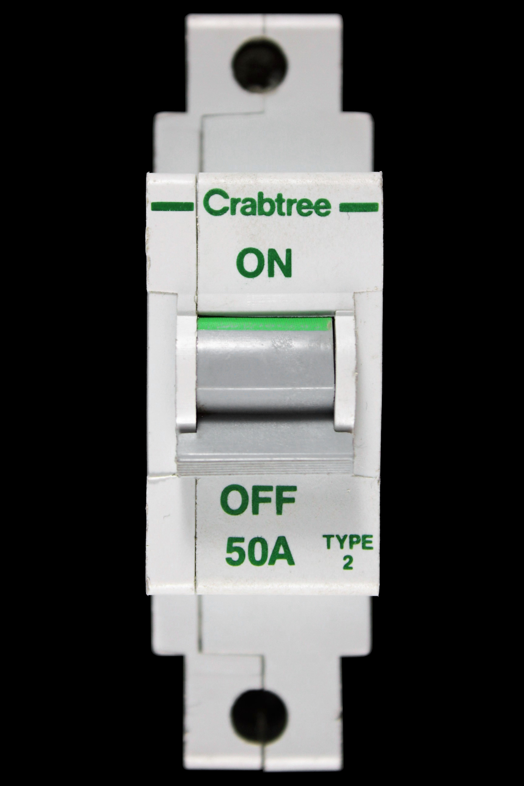 CRABTREE 50 AMP TYPE 2 M9 MCB CIRCUIT BREAKER POLESTAR