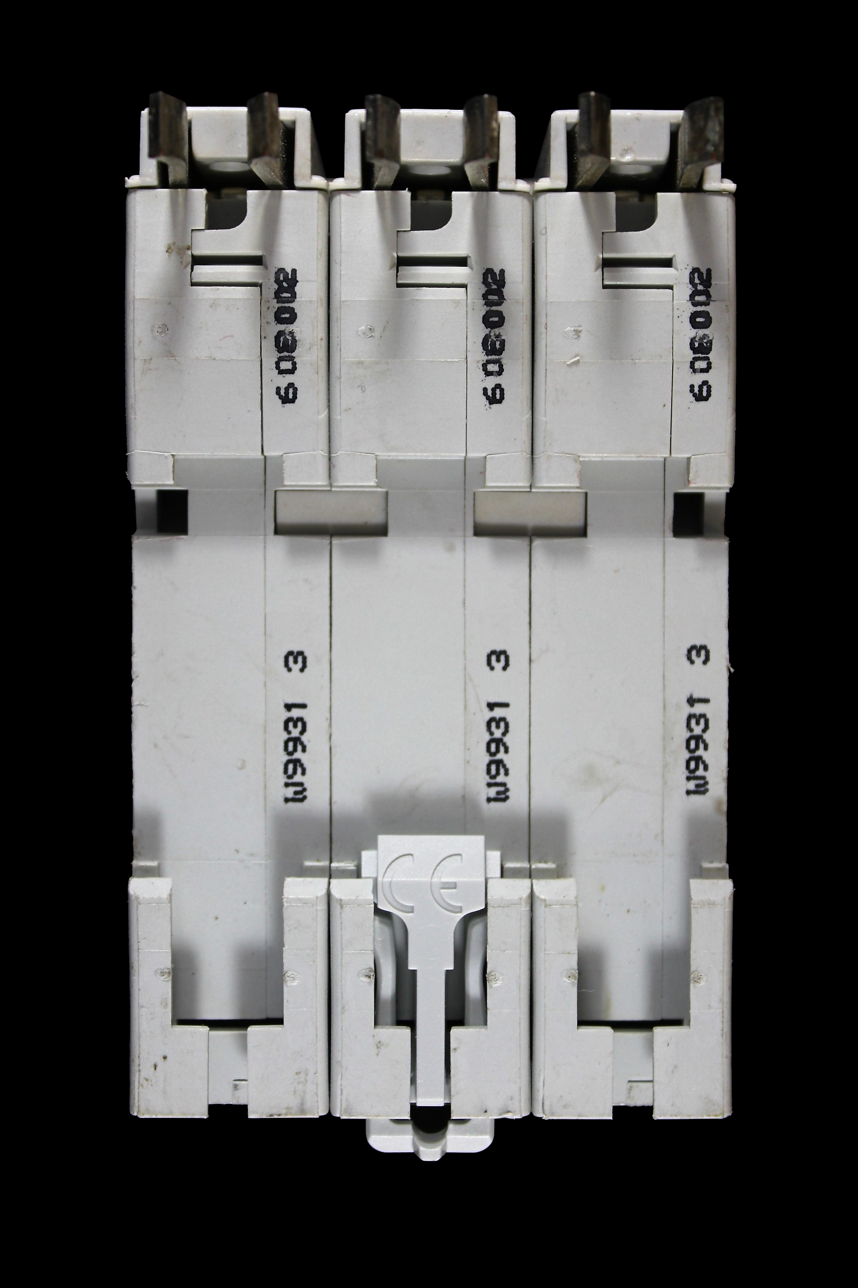 SQUARE D 6 AMP CURVE C 10kA TRIPLE POLE MCB CIRCUIT BREAKER KQ 10C306