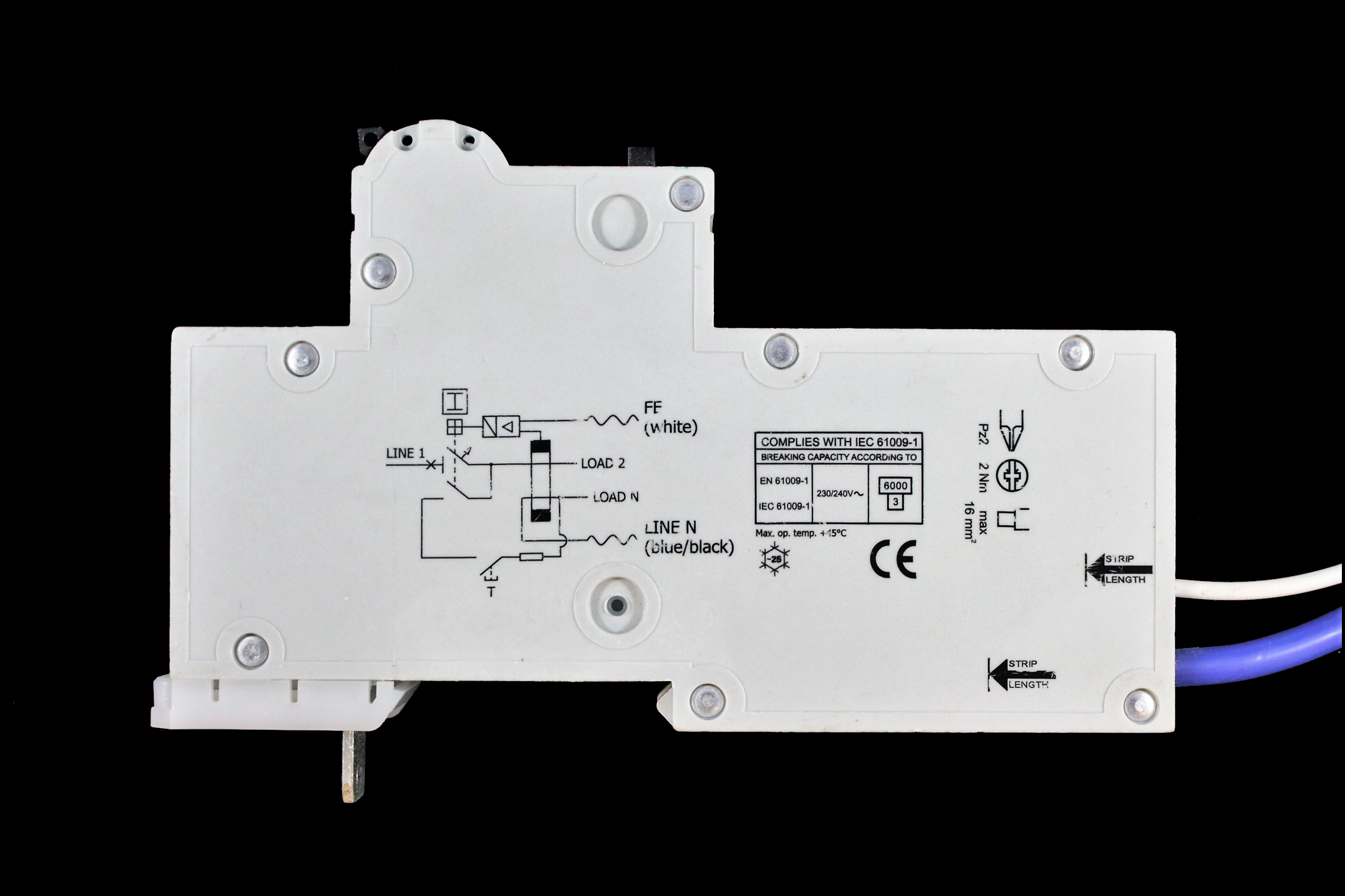 CRABTREE 6 AMP CURVE C 6kA 30mA RCBO TYPE A 61/C10630 STARBREAKER WC
