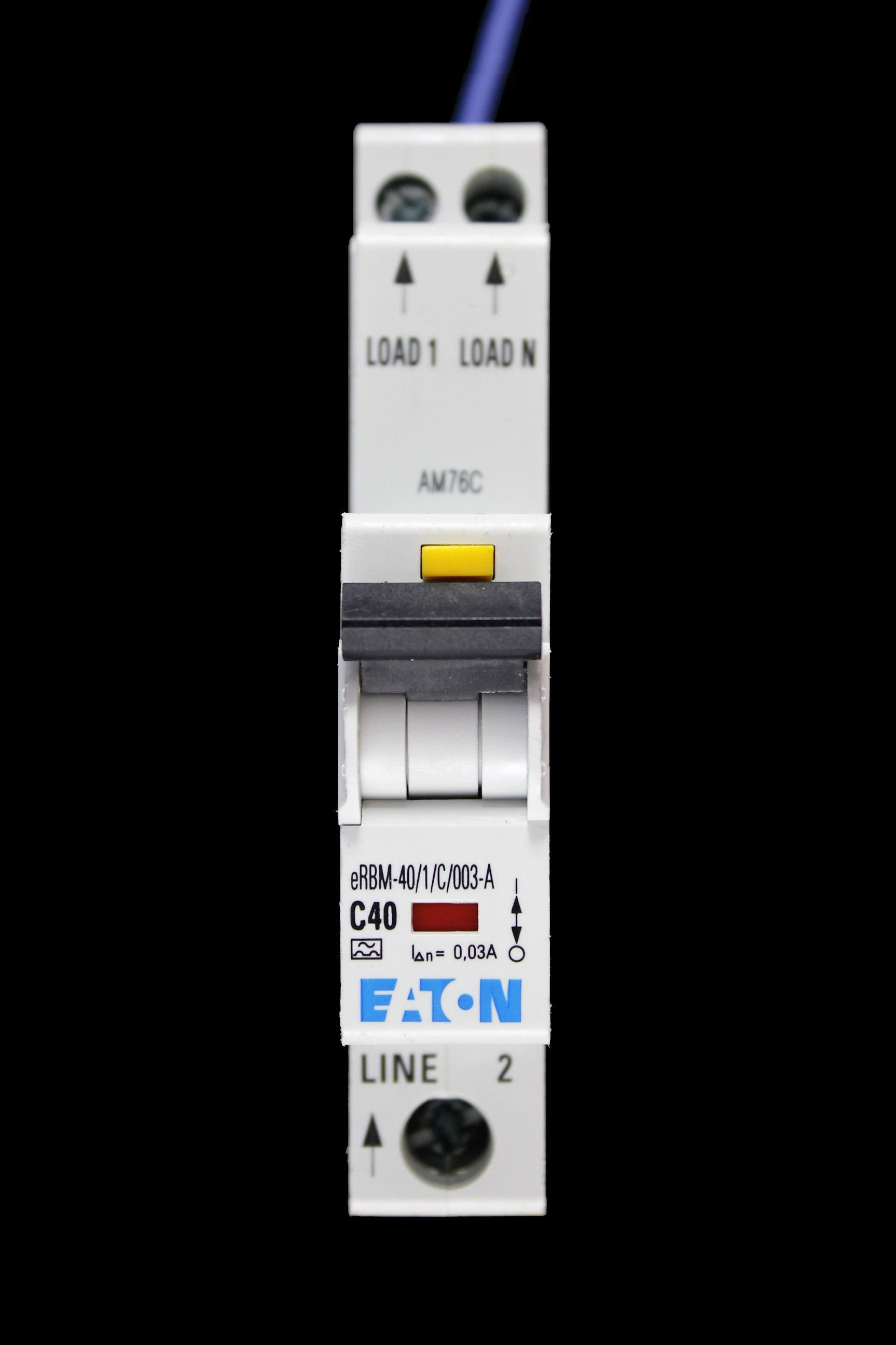 EATON 40 AMP CURVE C 10kA 30mA RCBO TYPE A EMCH140R30C ERBM-40/1/C/003