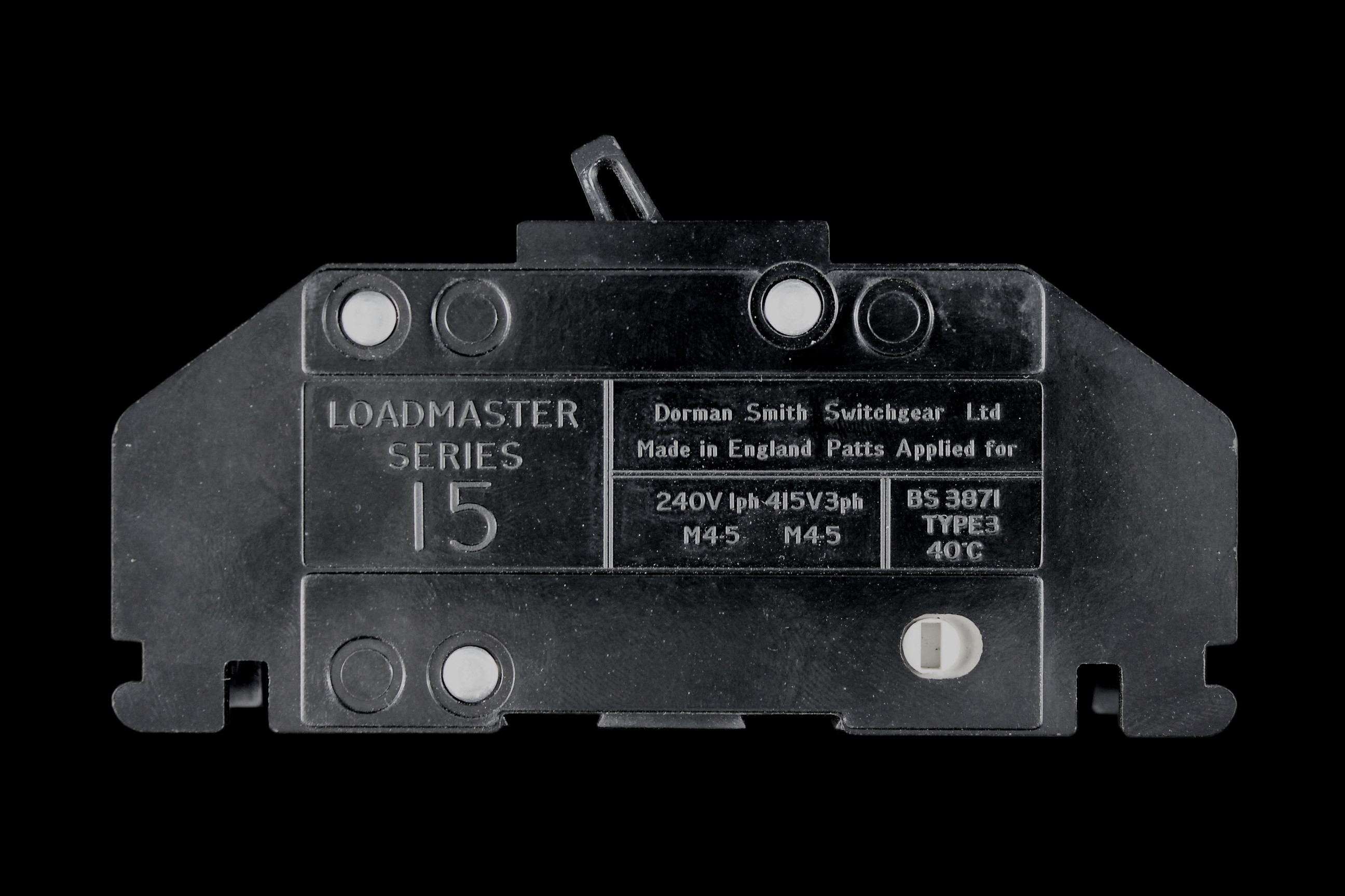 DORMAN SMITH 63 AMP TYPE 3 M4.5 MCB CIRCUIT BREAKER LOADMASTER SERIES 15